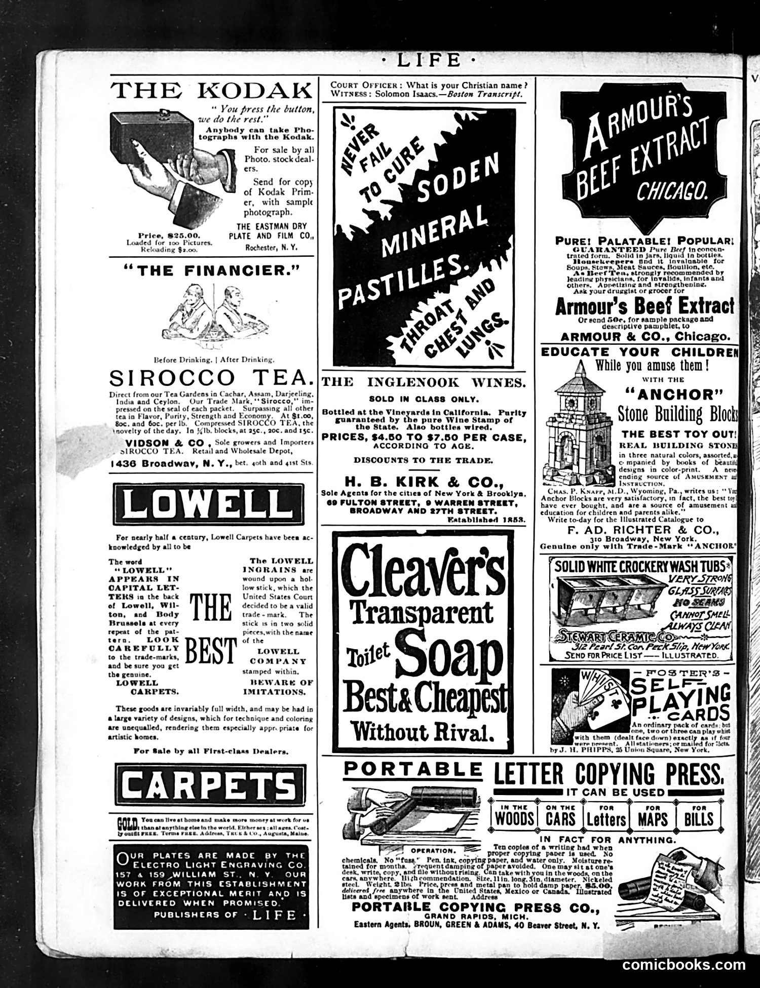 Life — November 14, 1889 — page 16 of 16