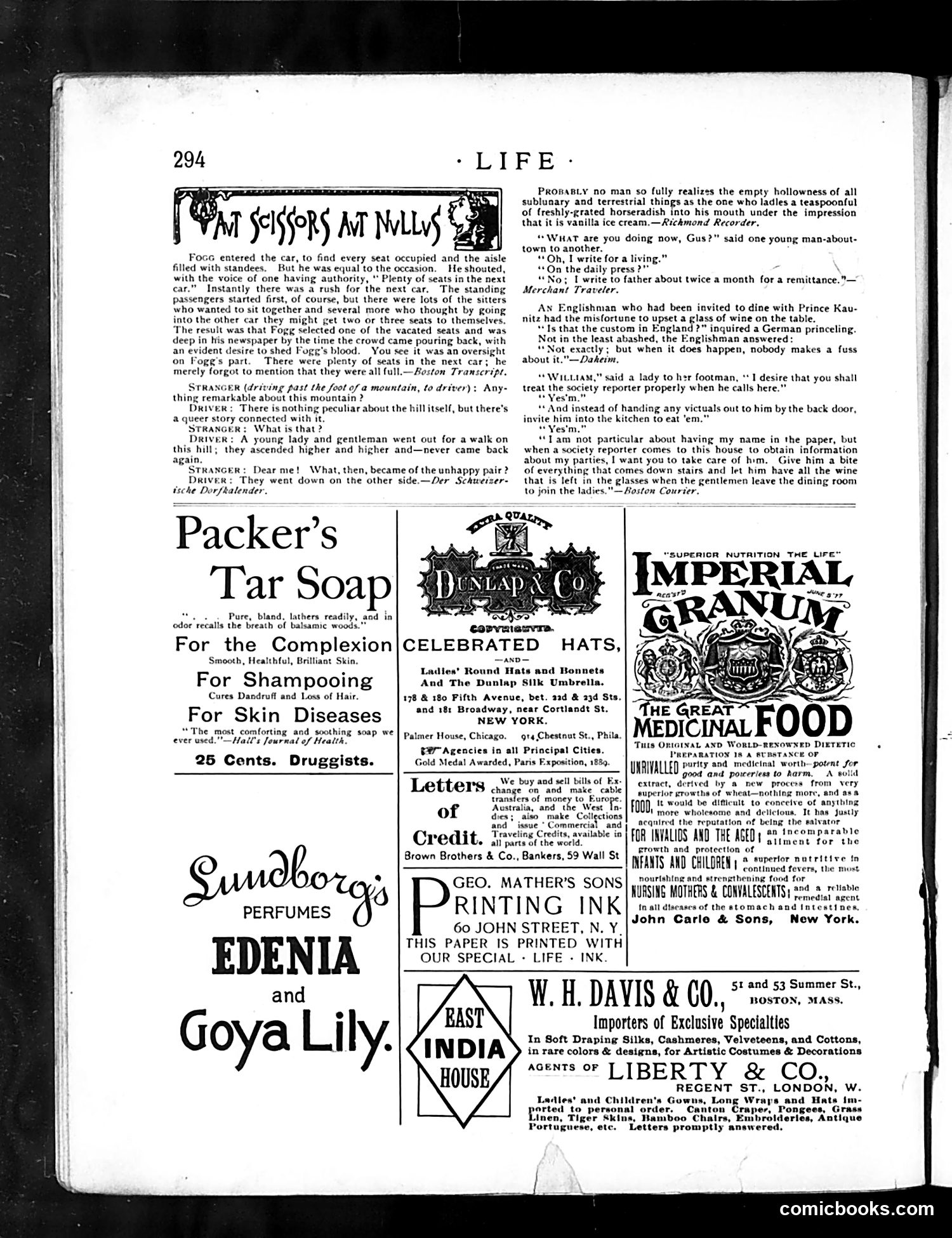 Life — November 21, 1889 — page 14 of 20