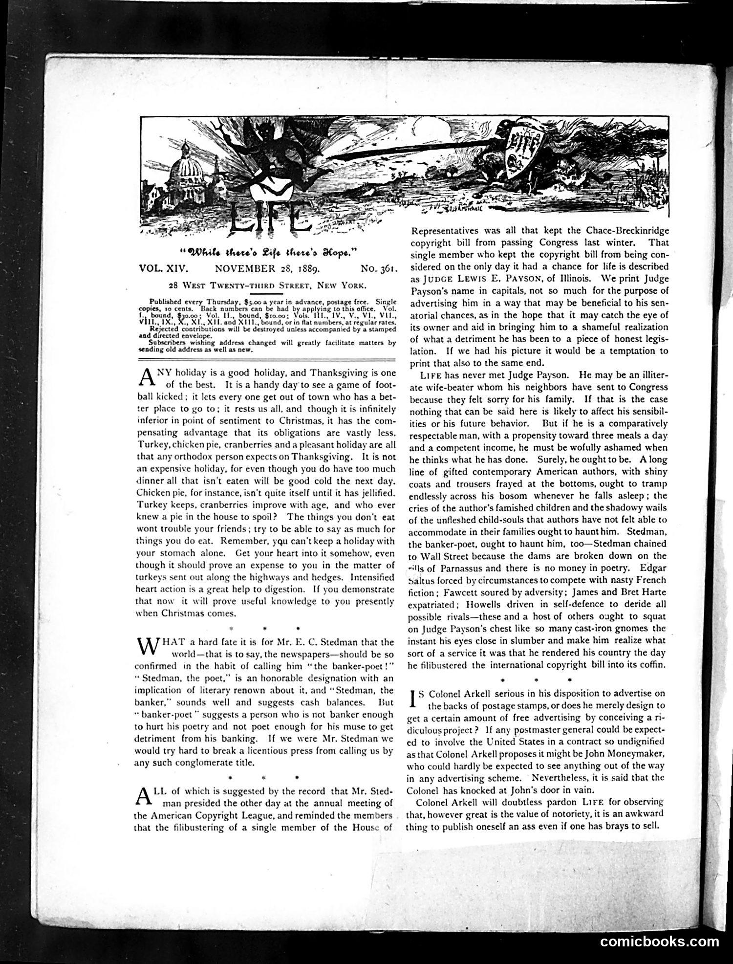 Life — November 28, 1889 — page 4 of 18