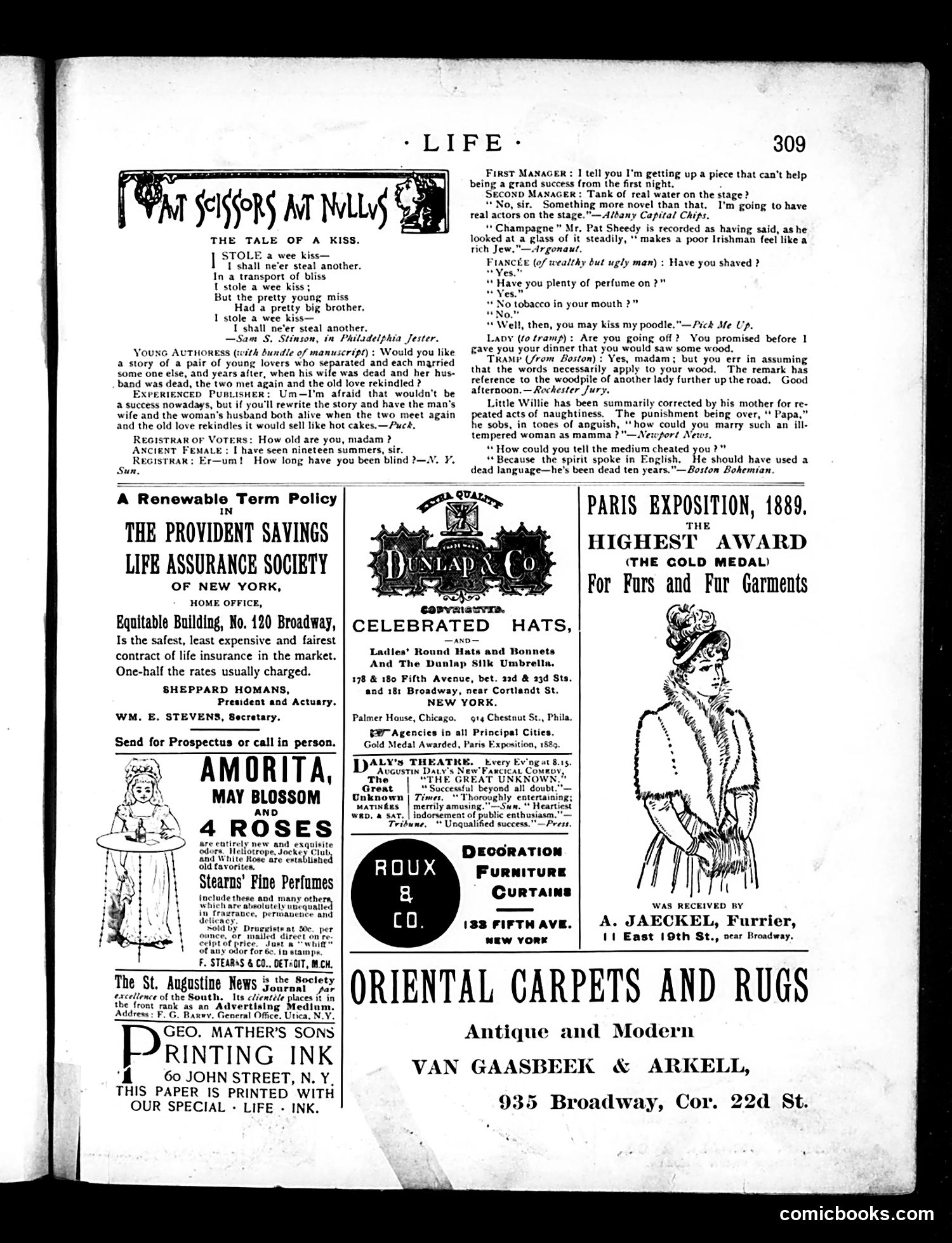 Life — November 28, 1889 — page 13 of 18