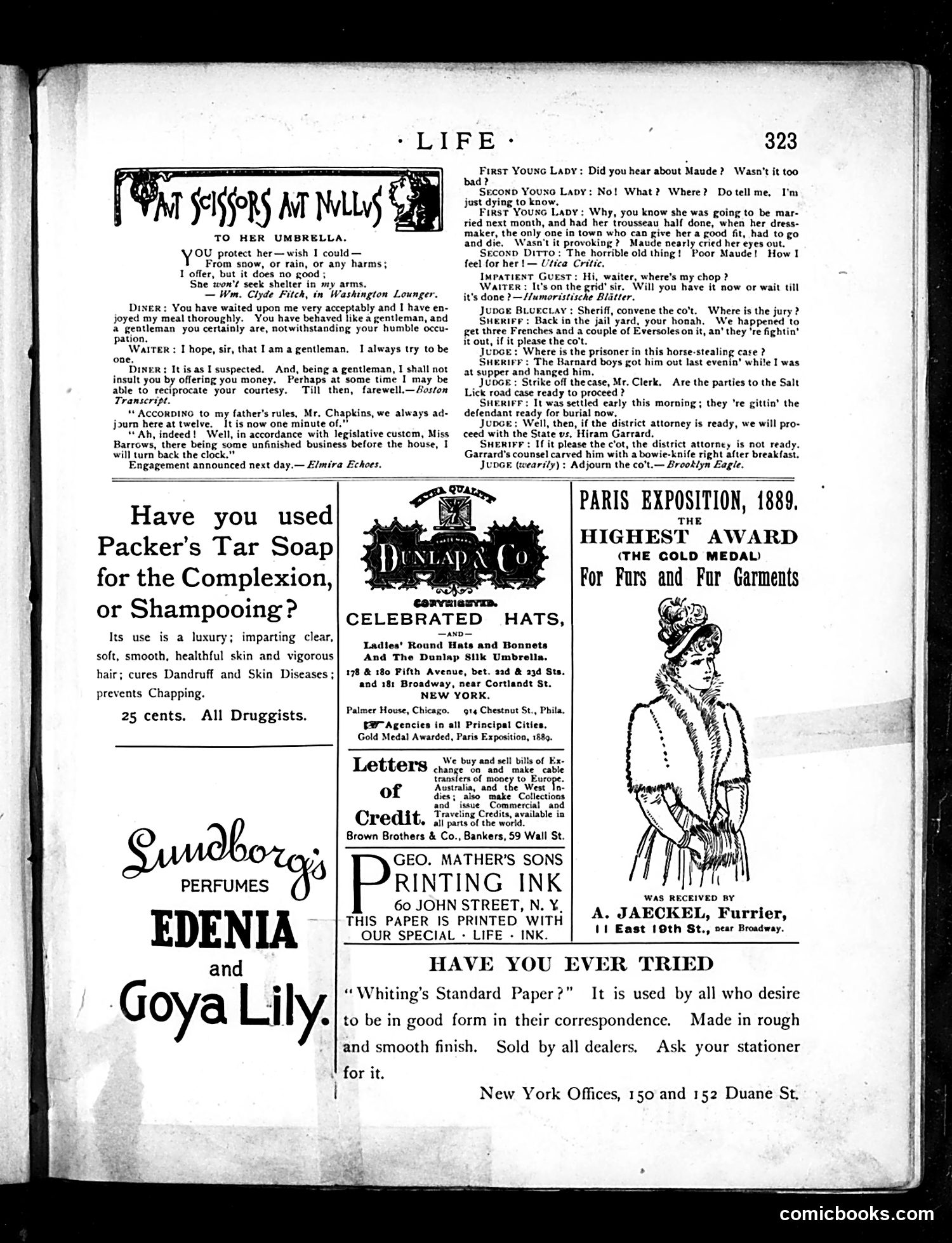 Life — December 5, 1889 — page 13 of 18