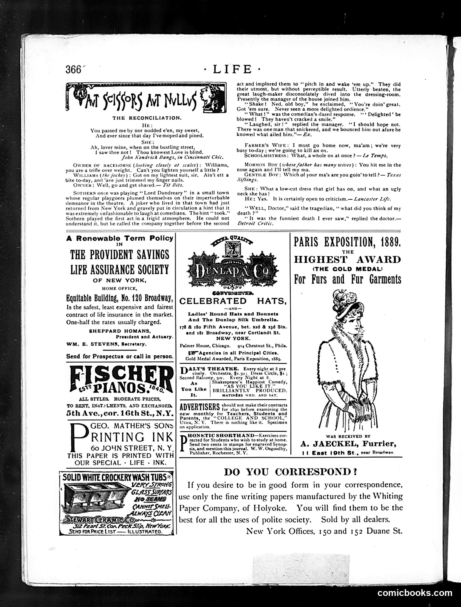 Life — December 26, 1889 — page 14 of 55