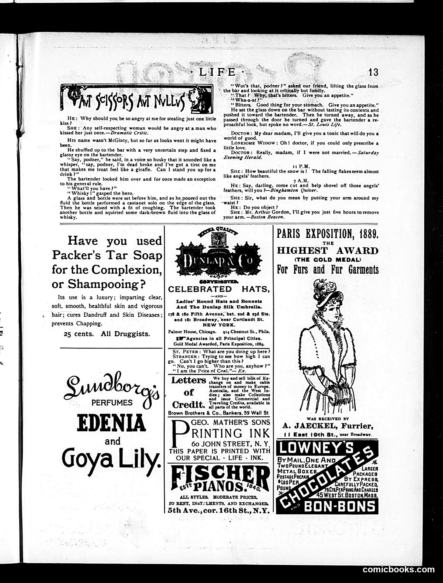 Life — January 2, 1890 — page 13 of 16