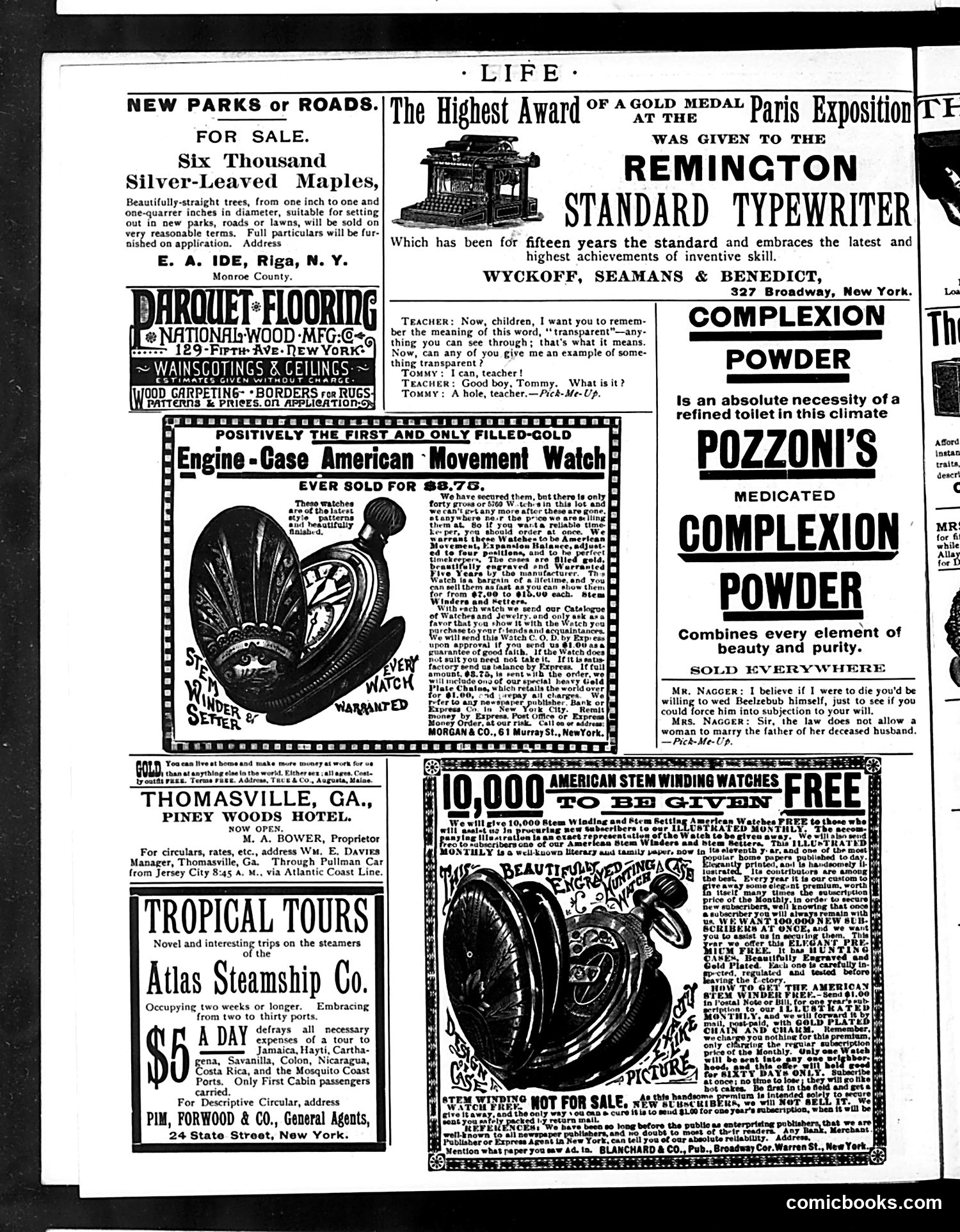 Life — January 9, 1890 — page 16 of 18