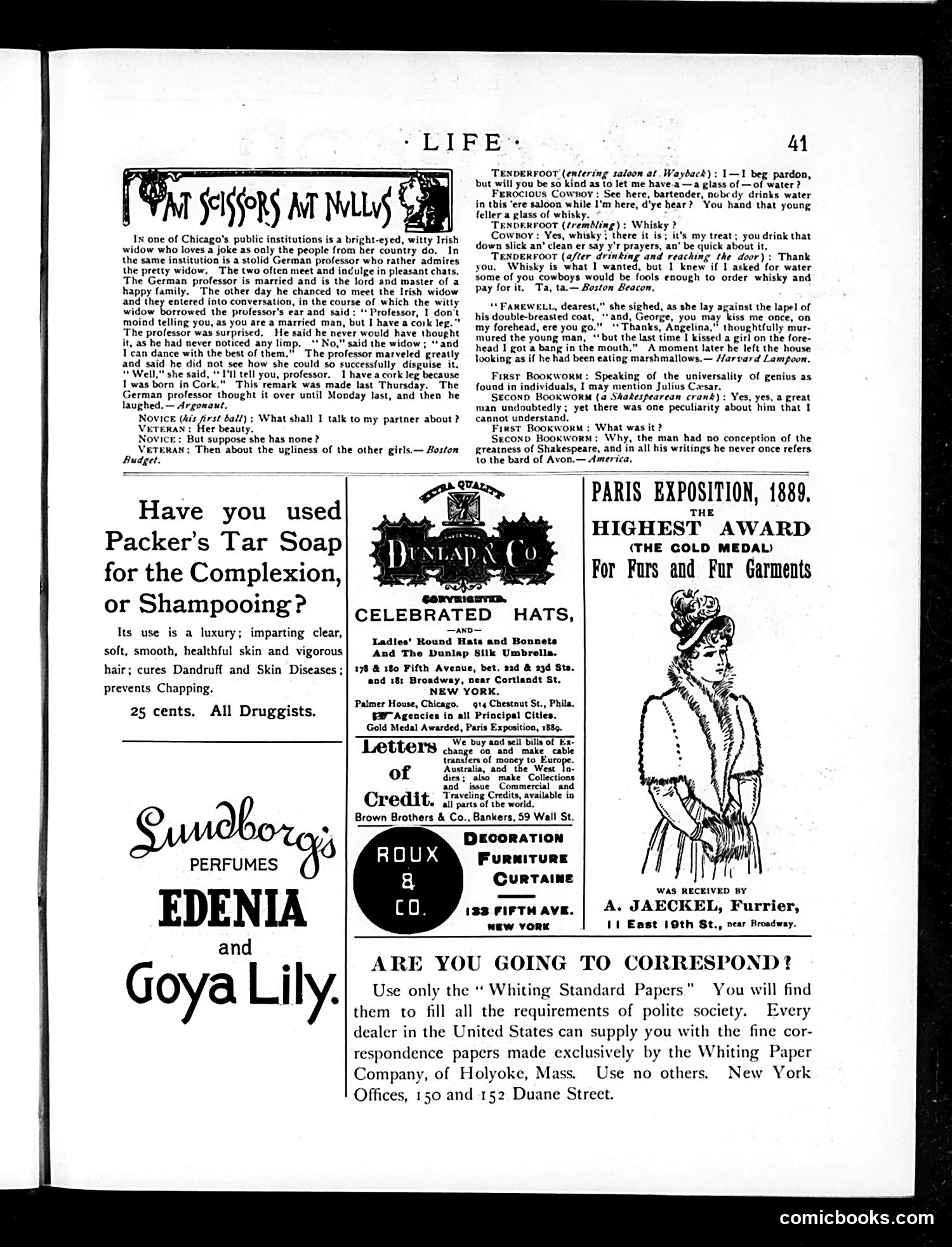 Life — January 16, 1890 — page 13 of 14