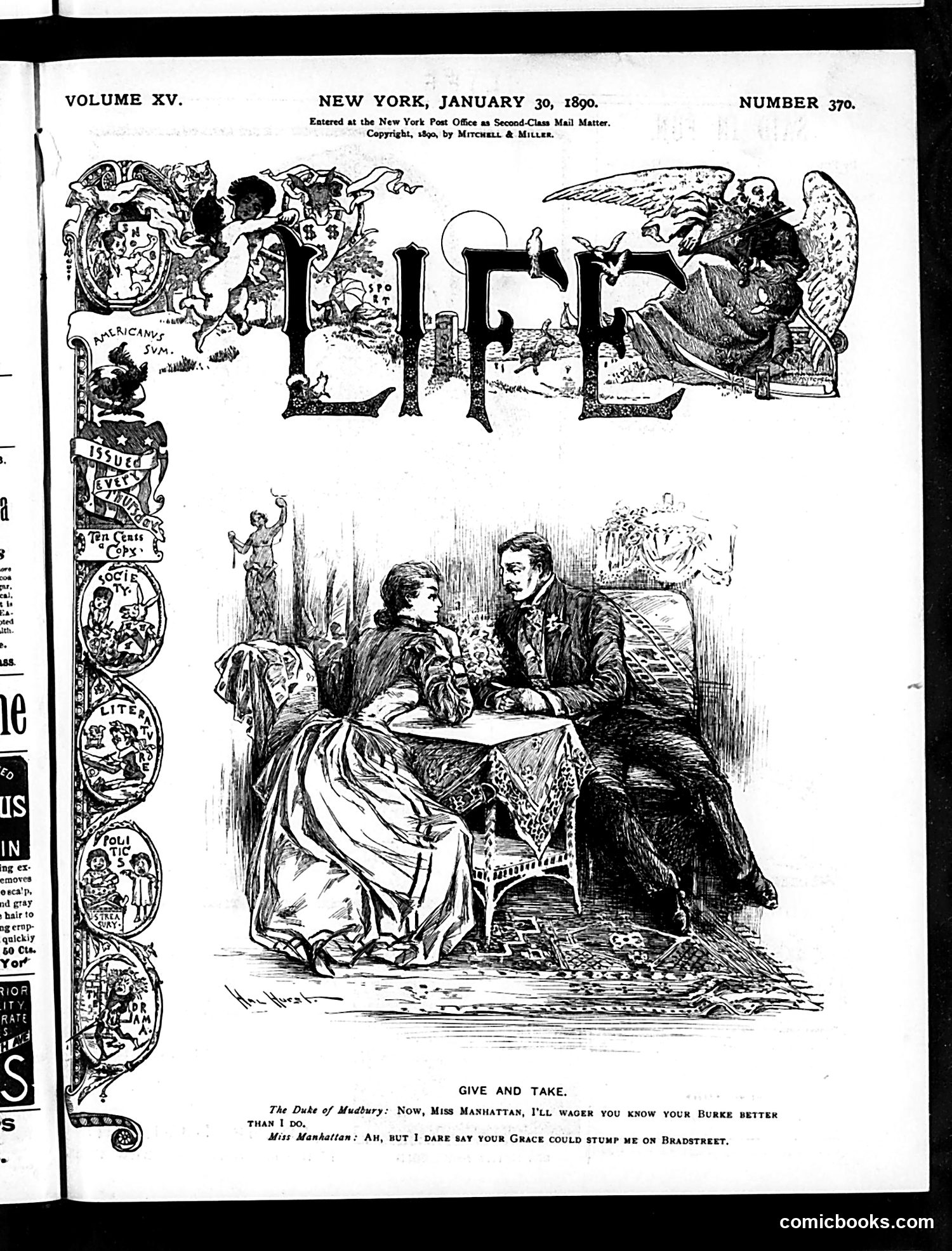 Life — January 30, 1890