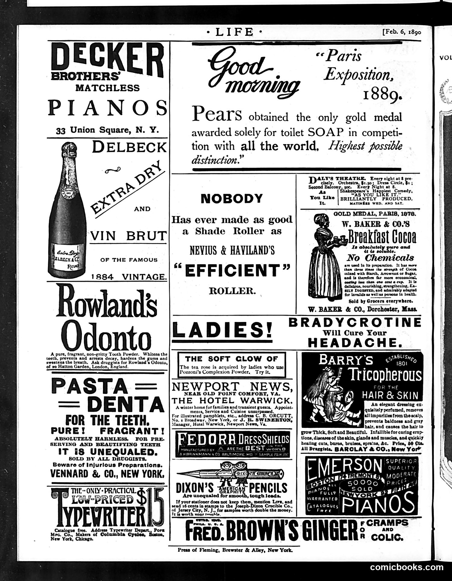 Life — February 6, 1890 — page 18 of 18