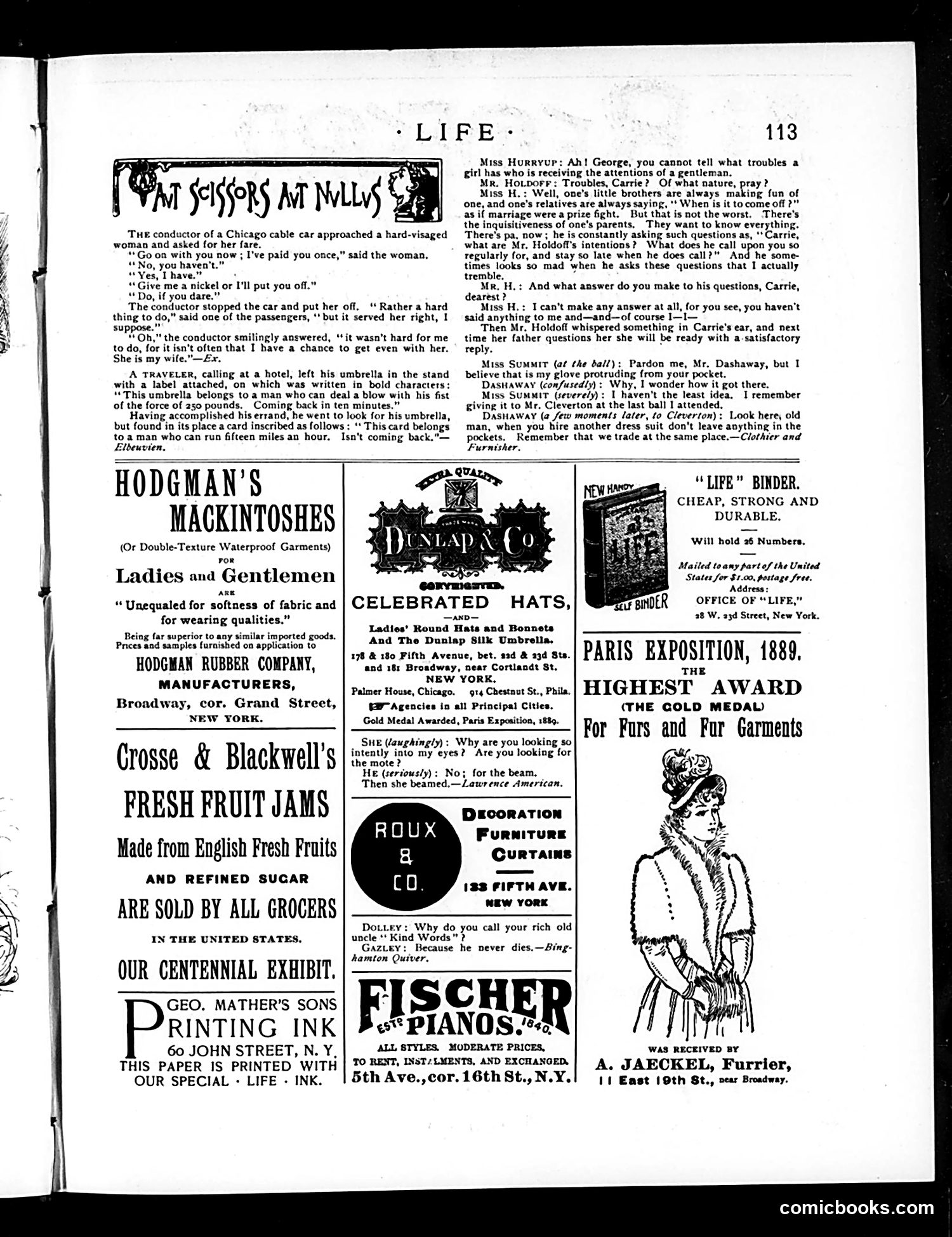 Life — February 20, 1890 — page 13 of 18