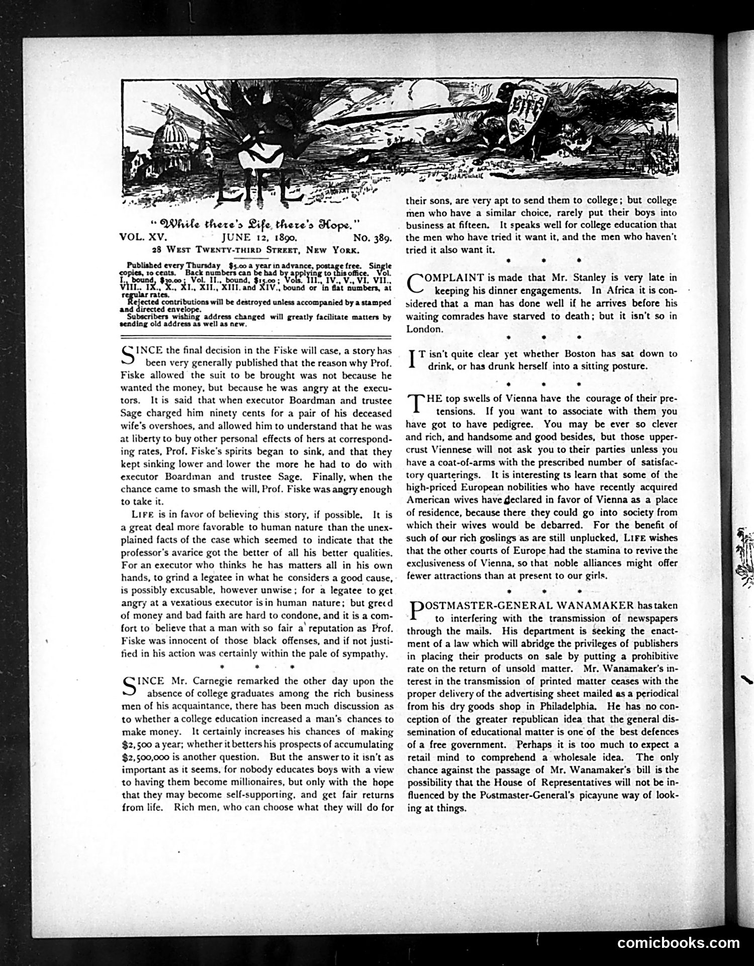 Life — June 12, 1890 — page 8 of 20