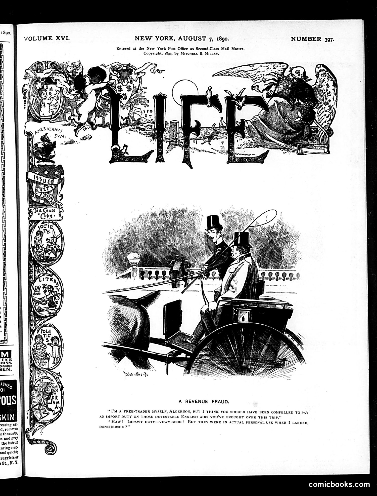 Life — August 7, 1890