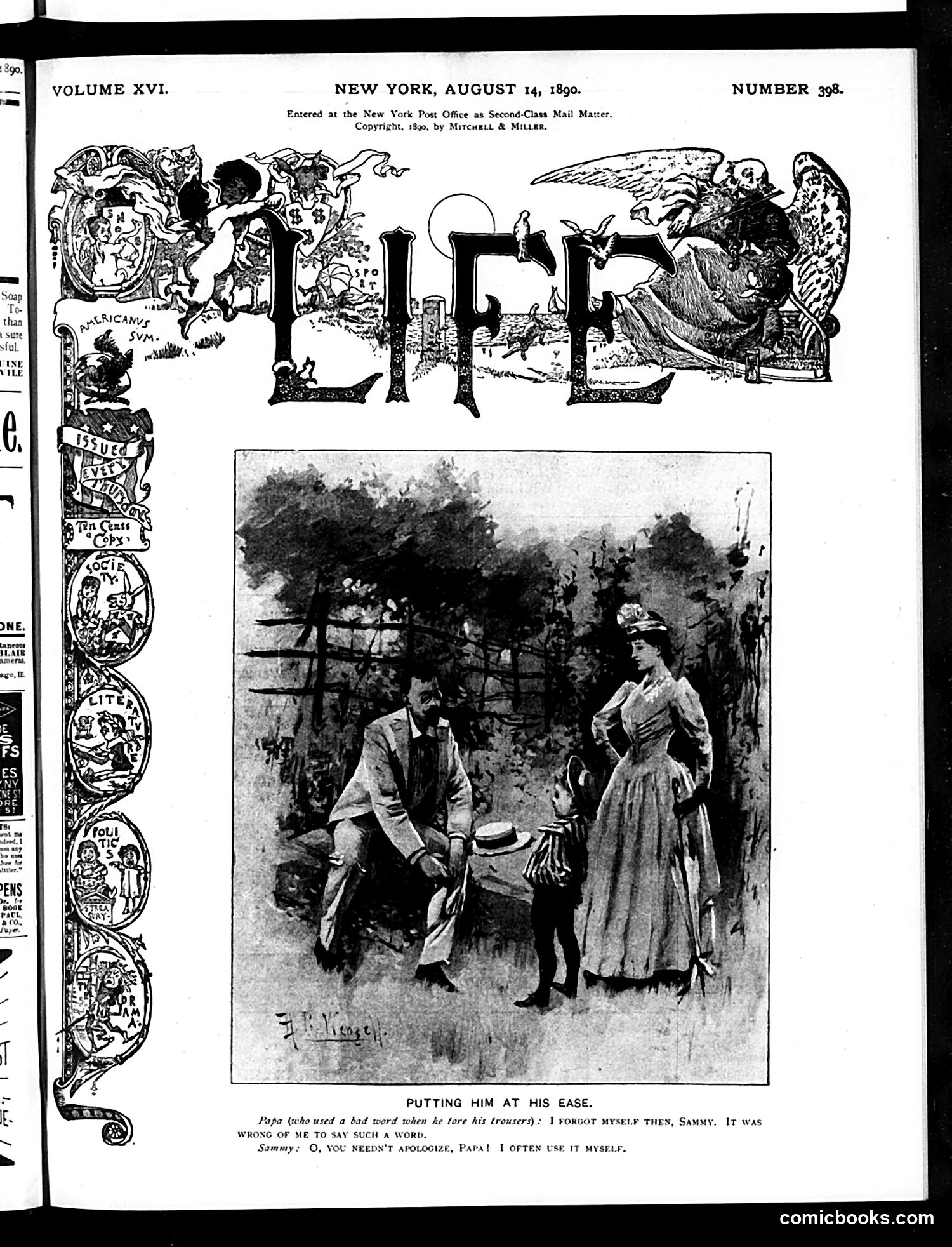 Life — August 14, 1890