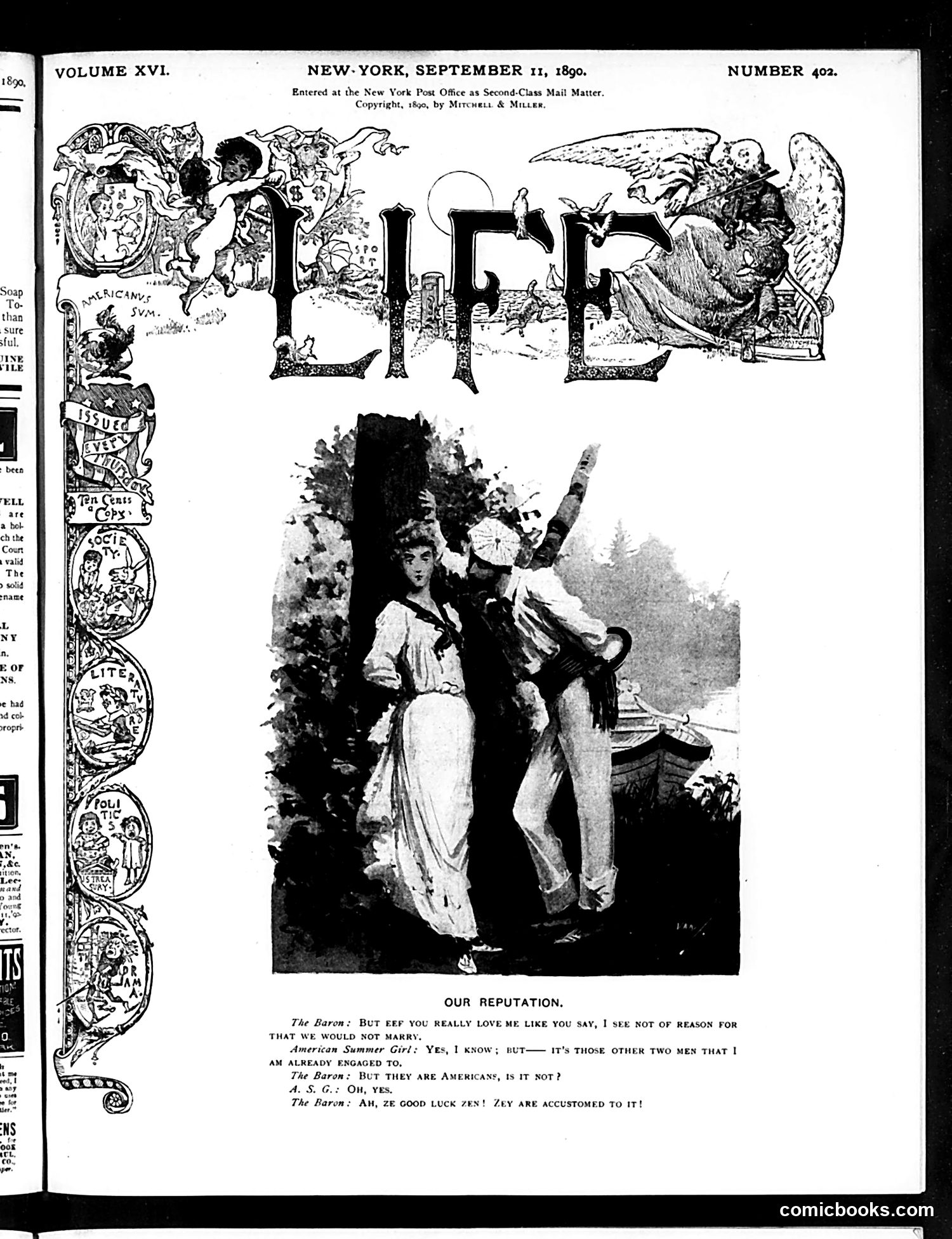 Life — September 11, 1890
