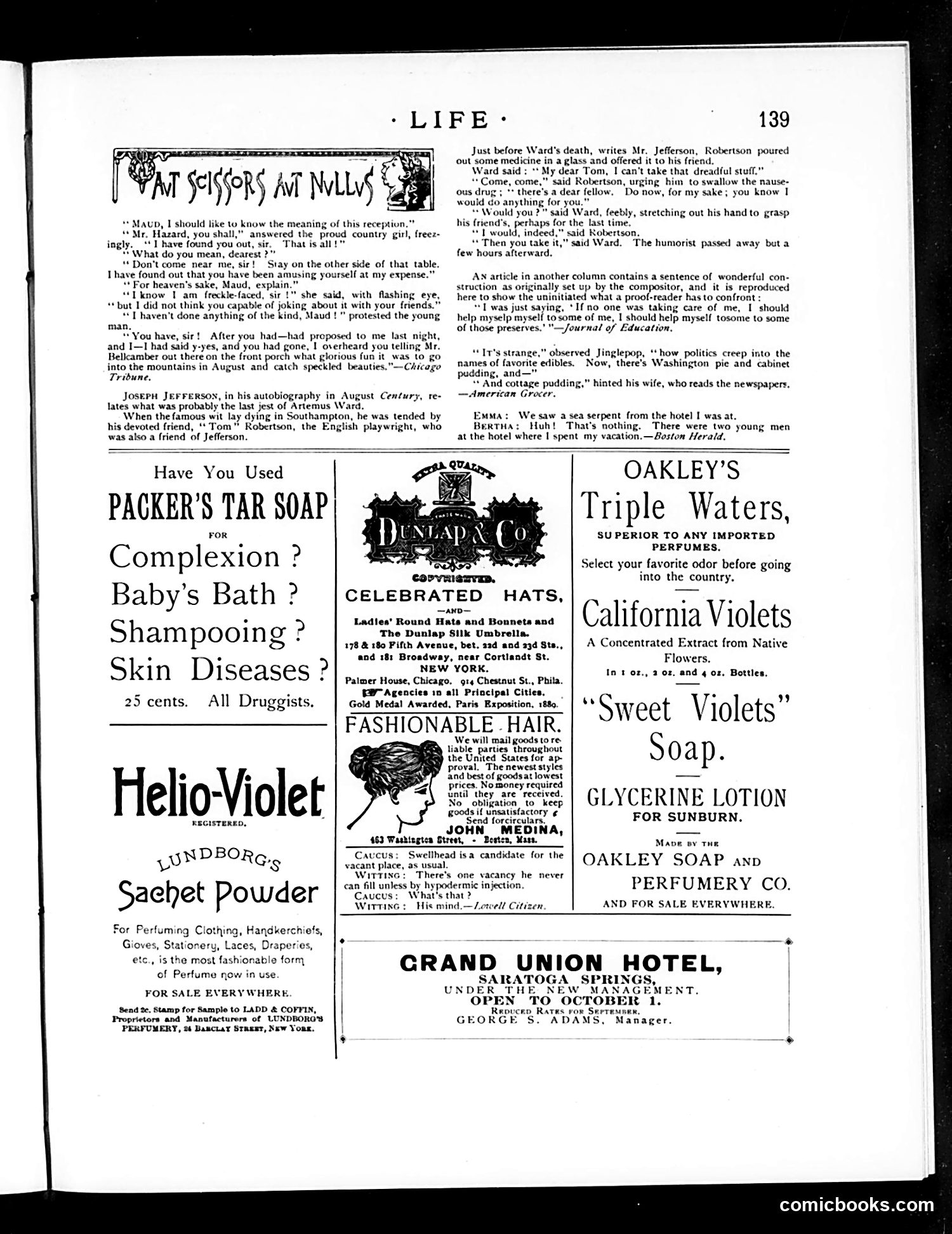 Life — September 11, 1890 — page 13 of 18