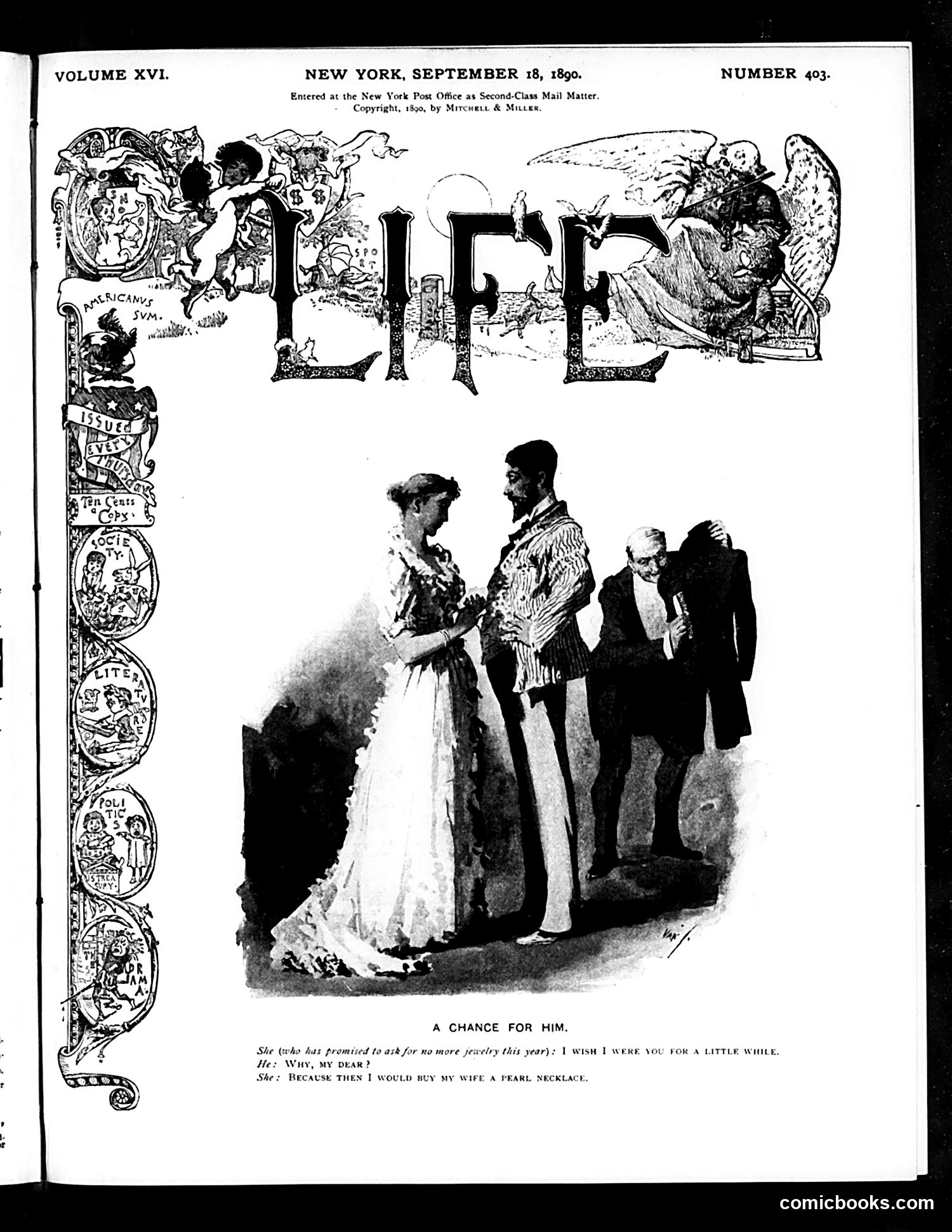 Life — September 18, 1890