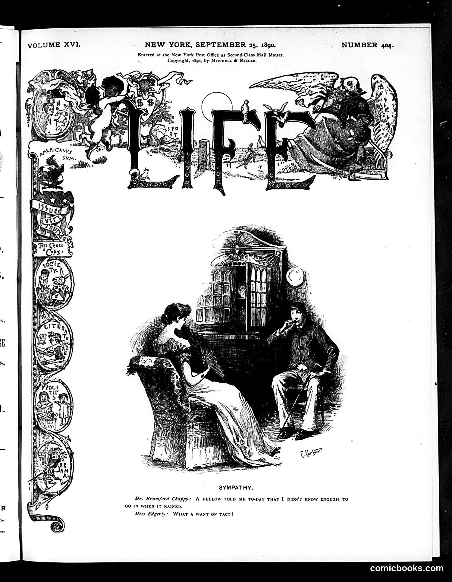 Life — September 25, 1890