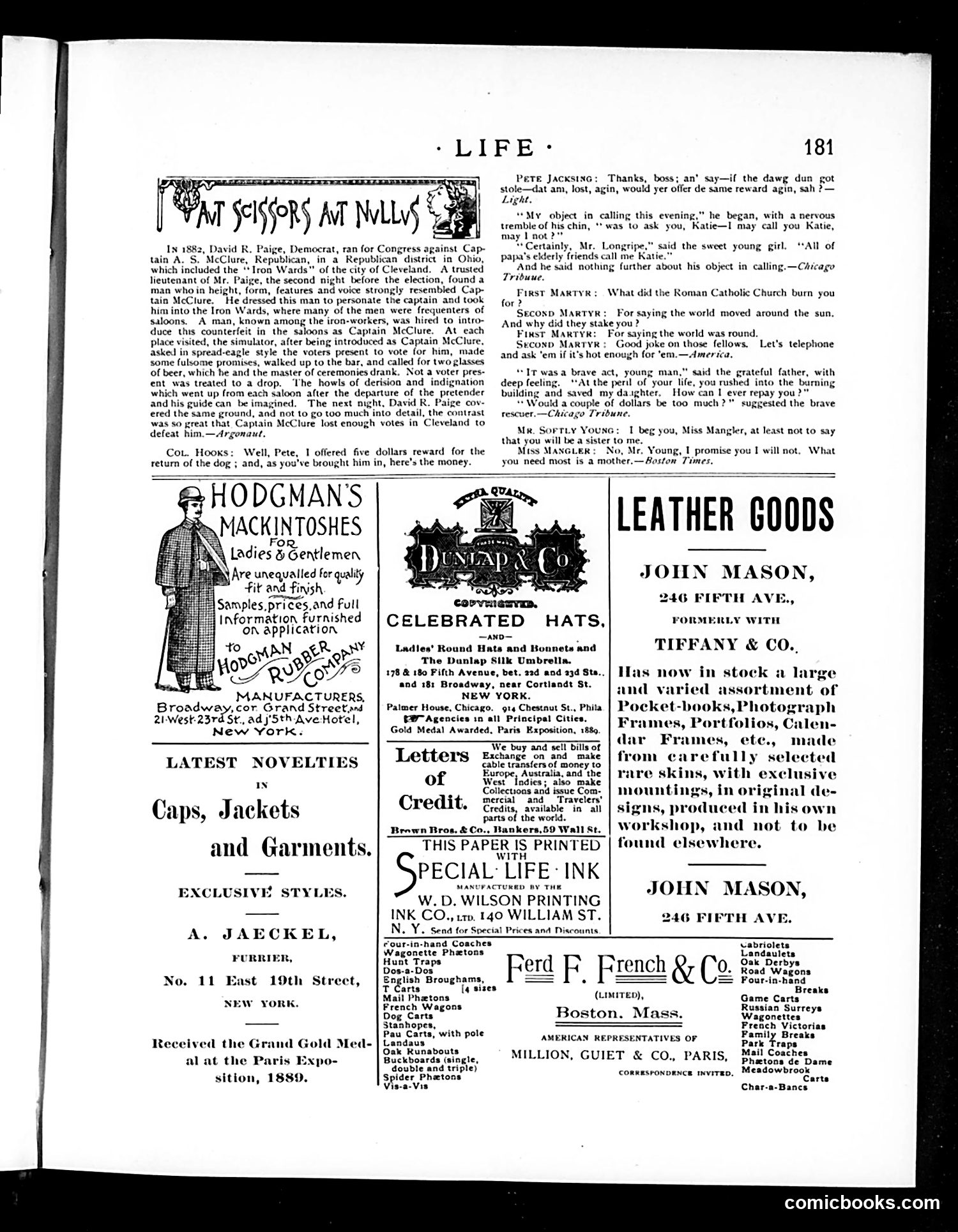 Life — October 2, 1890 — page 13 of 16