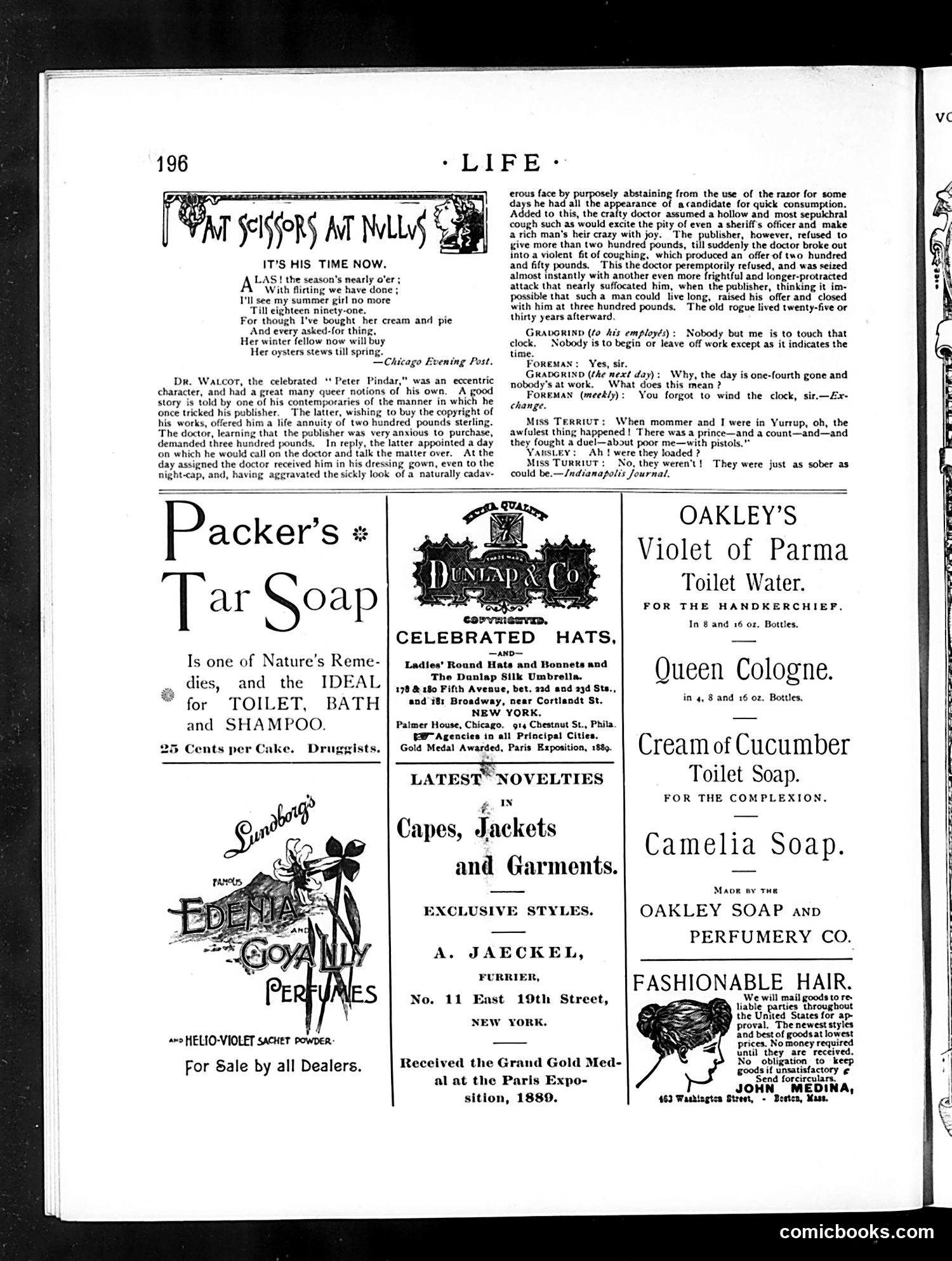 Life — October 9, 1890 — page 14 of 14