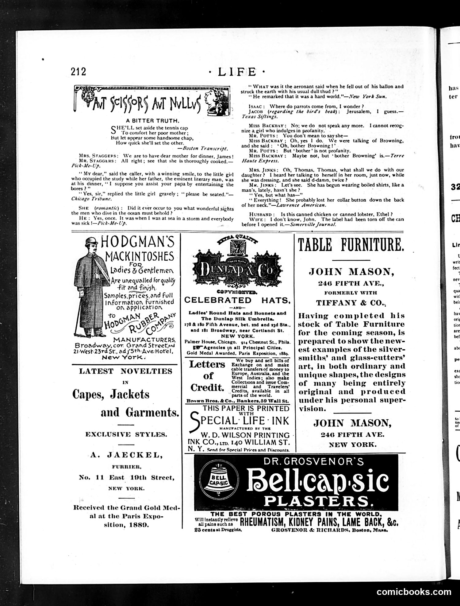 Life — October 16, 1890 — page 14 of 18
