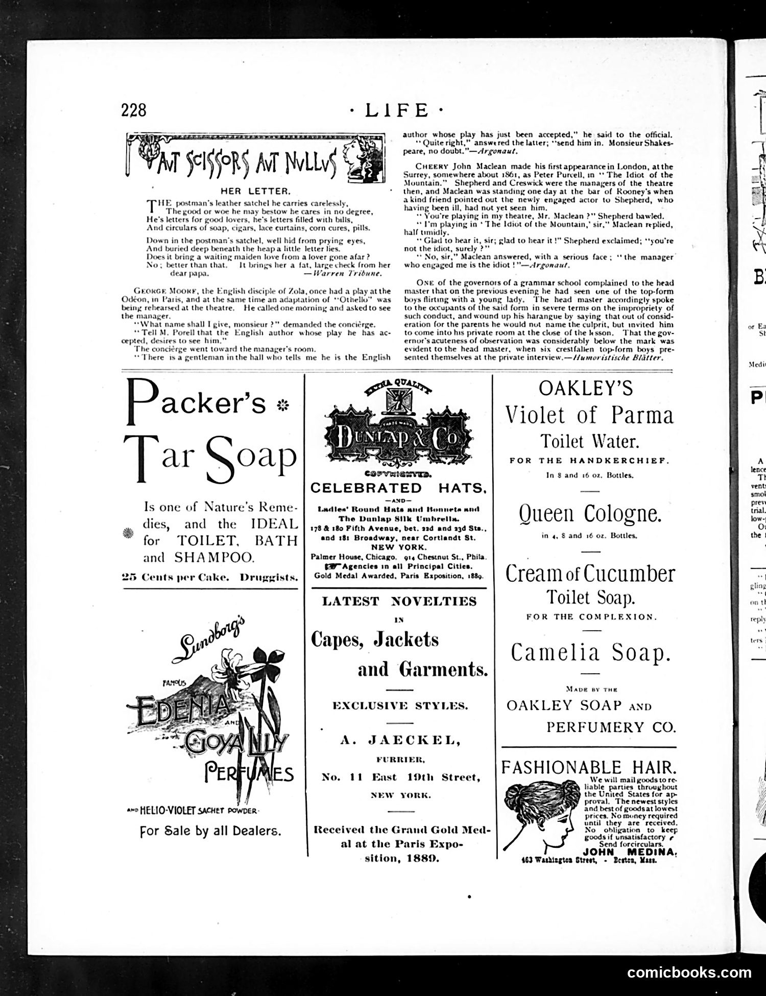 Life — October 23, 1890 — page 14 of 16