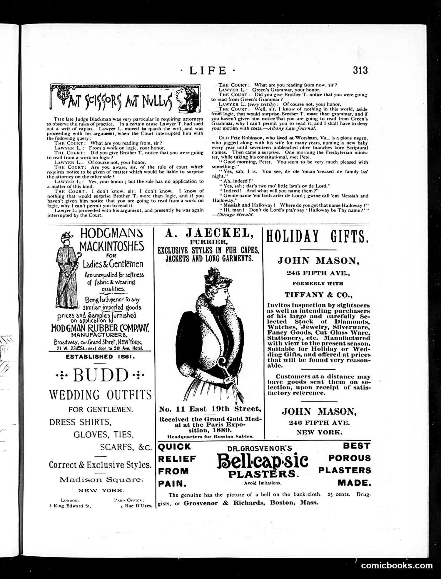 Life — November 27, 1890 — page 15 of 20