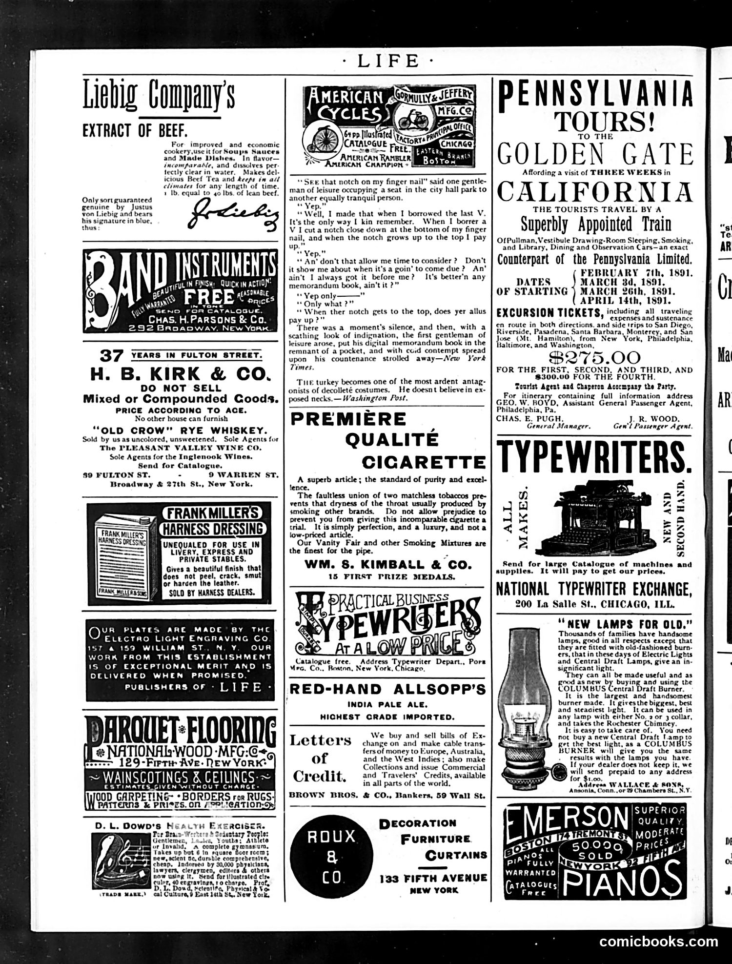 Life — November 27, 1890 — page 18 of 20