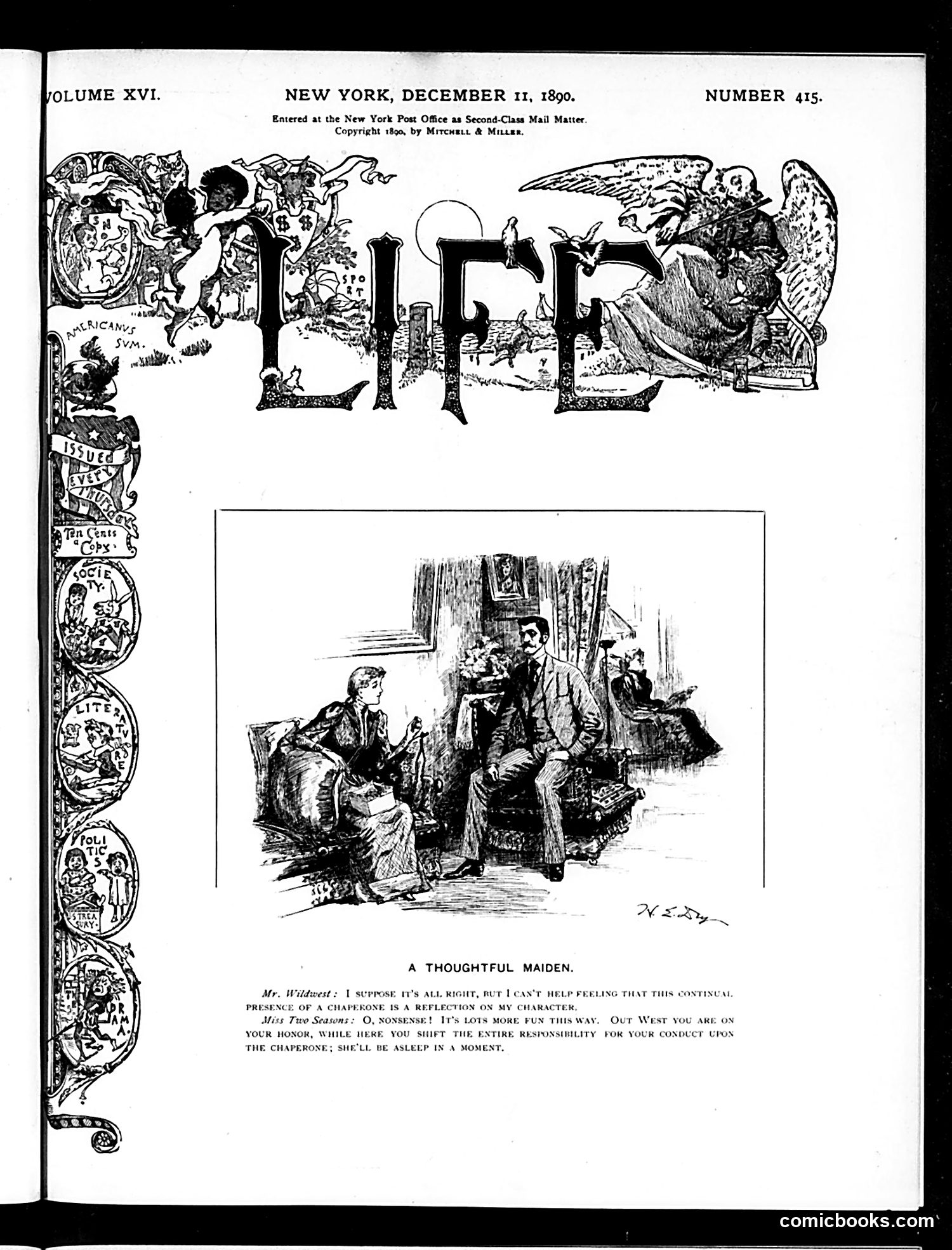 Life — December 11, 1890