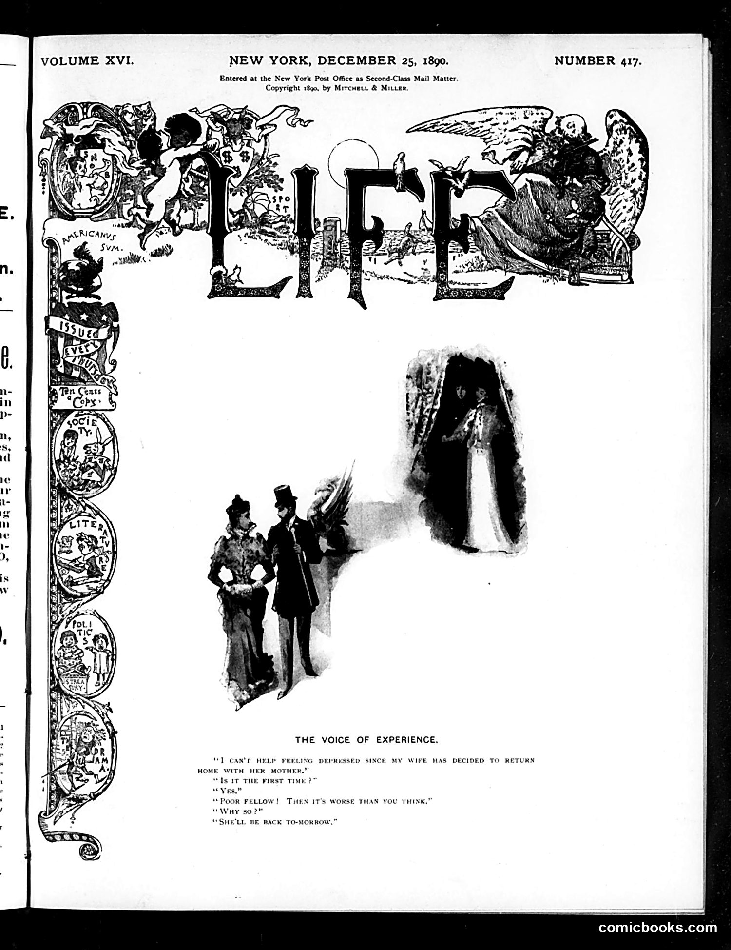 Life — December 25, 1890