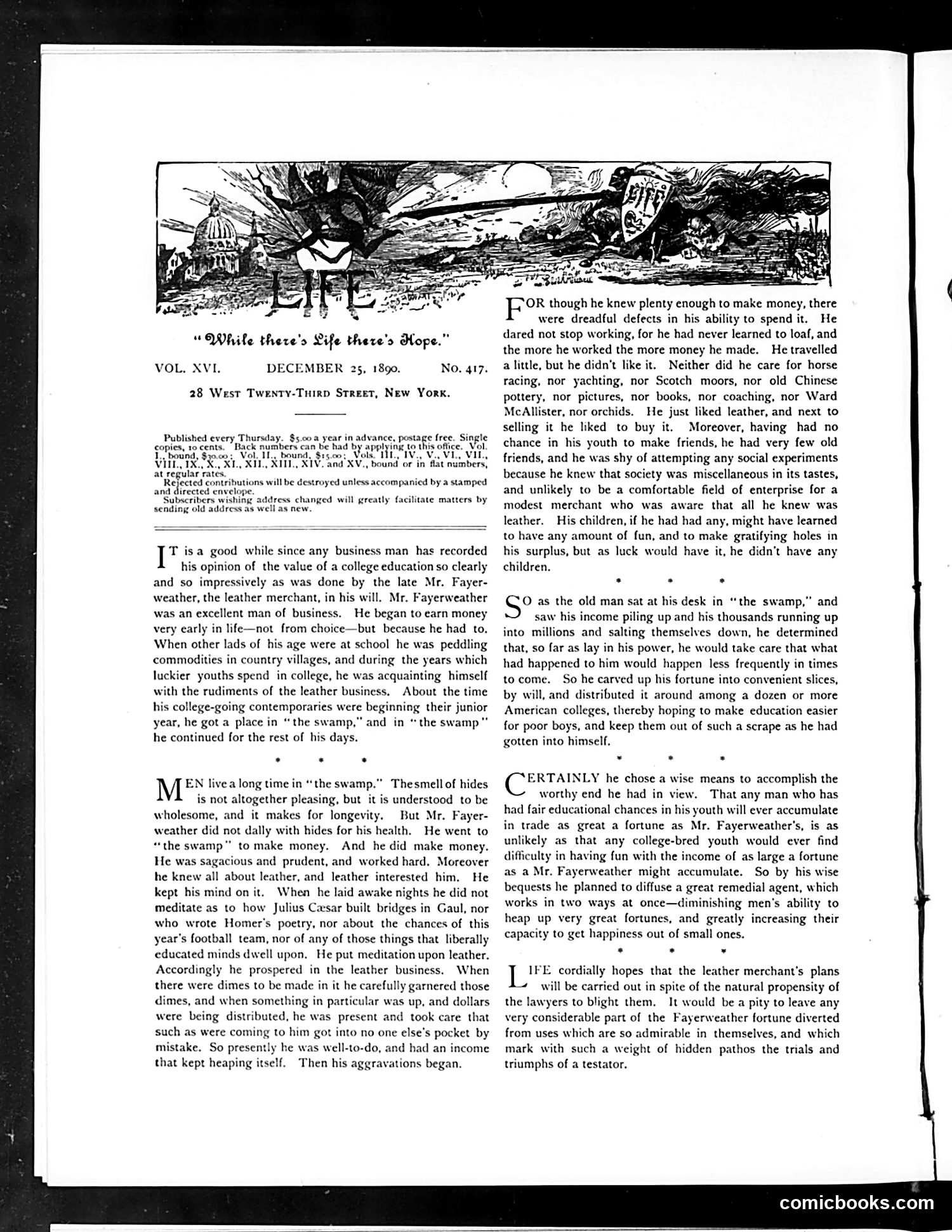 Life — December 25, 1890 — page 4 of 51