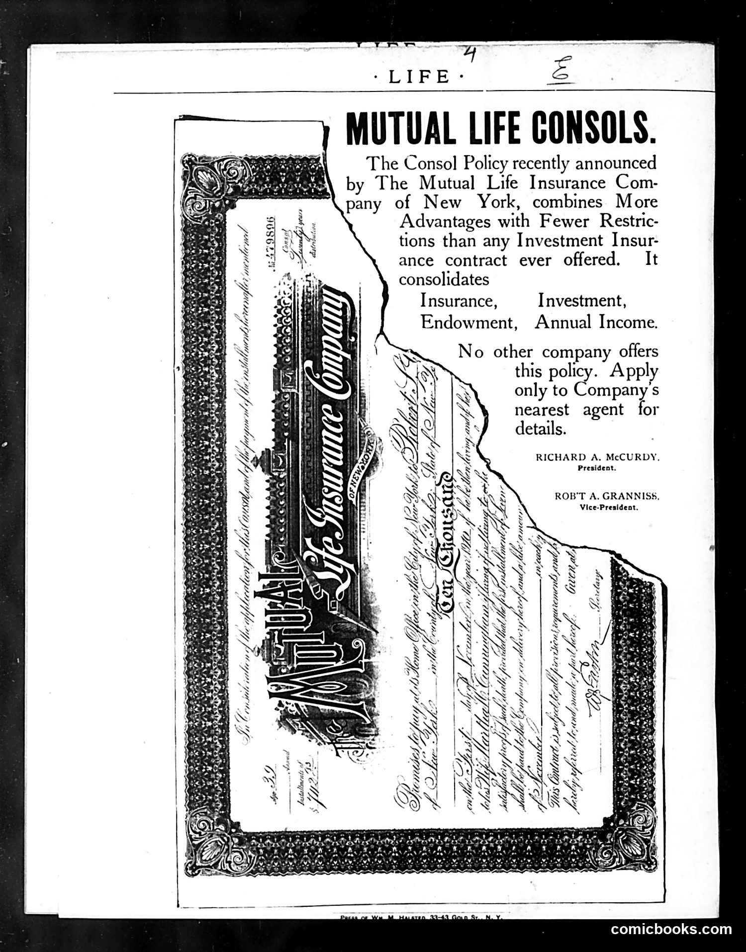 Life — December 25, 1890 — page 50 of 51