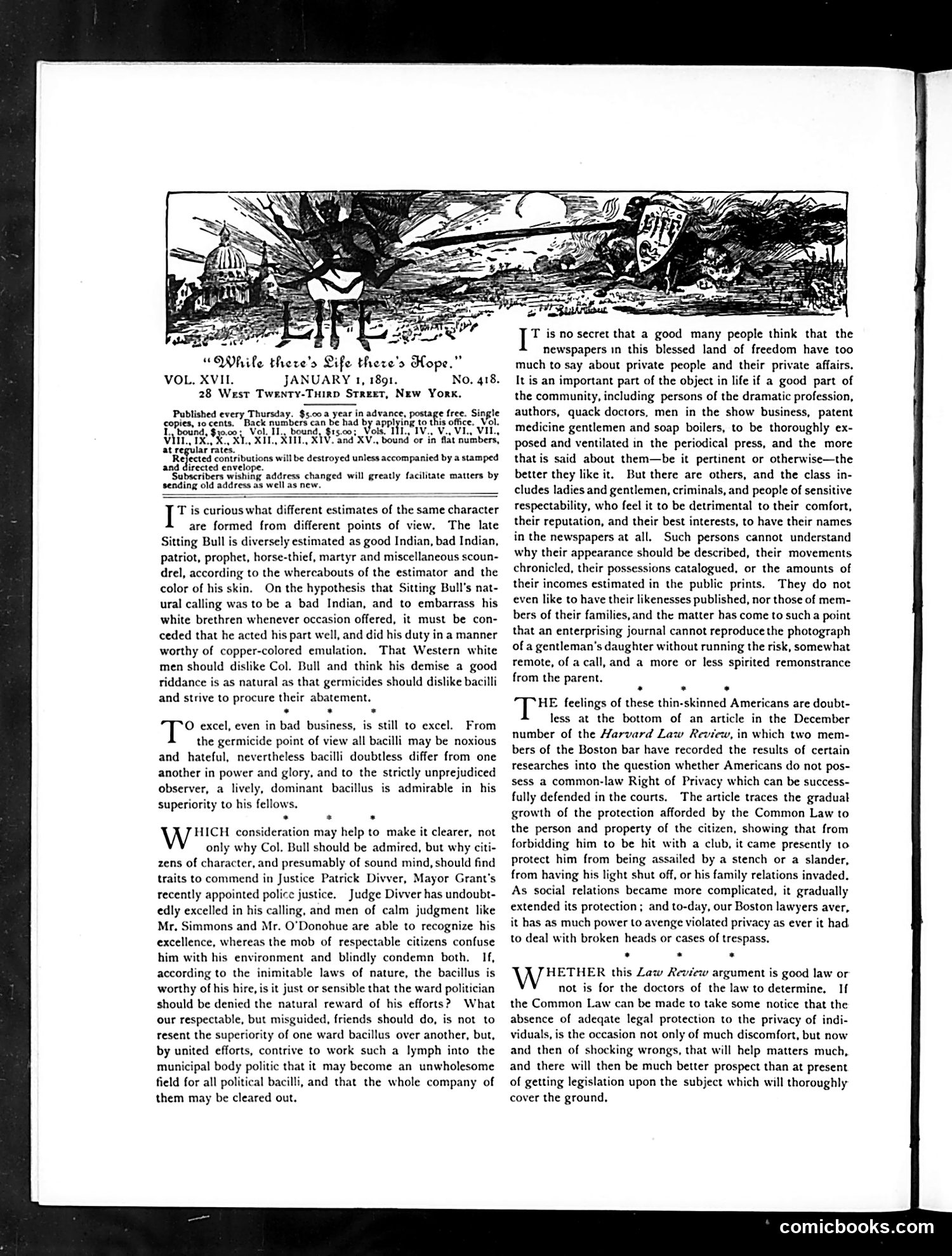 Life — January 1, 1891 — page 4 of 18