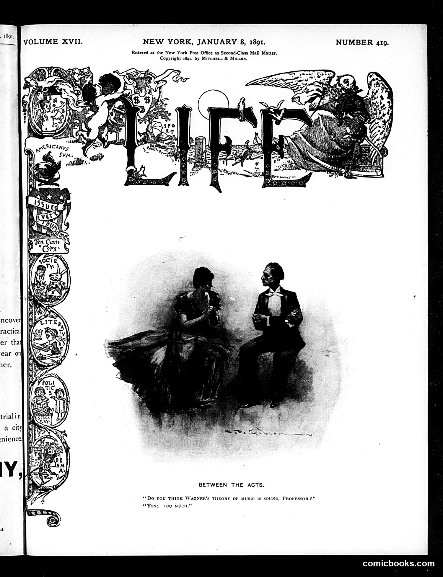 Life — January 8, 1891