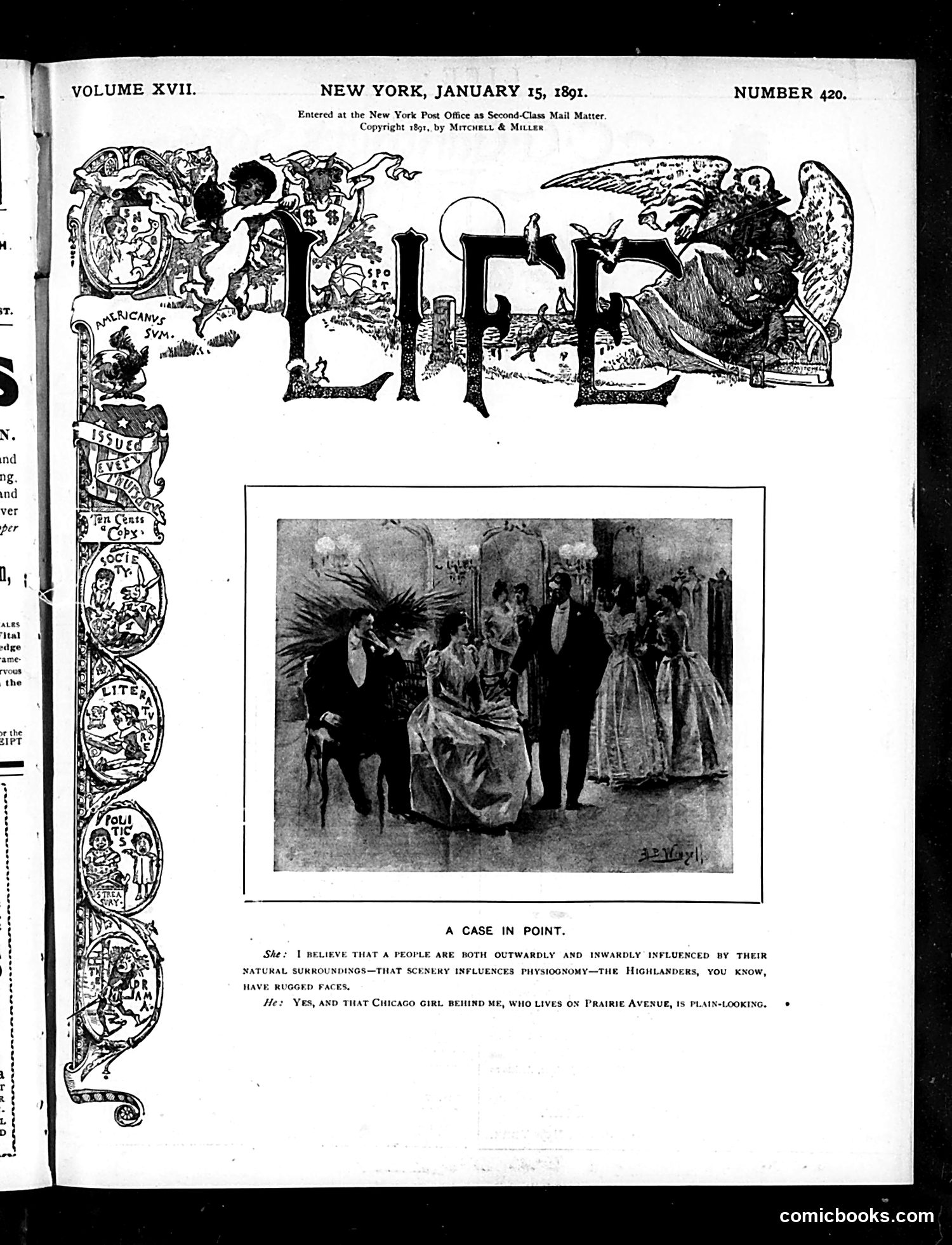 Life — January 15, 1891