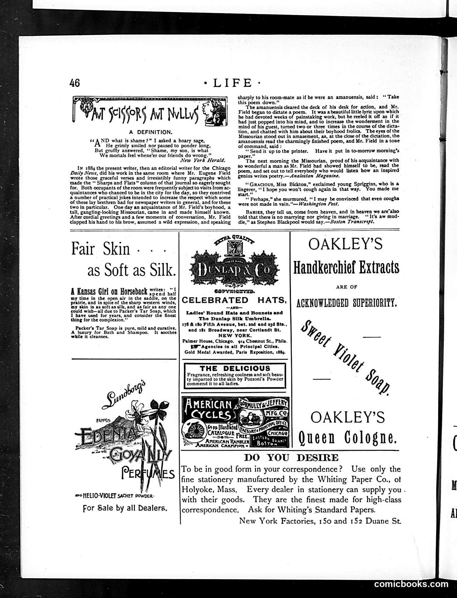 Life — January 15, 1891 — page 14 of 18