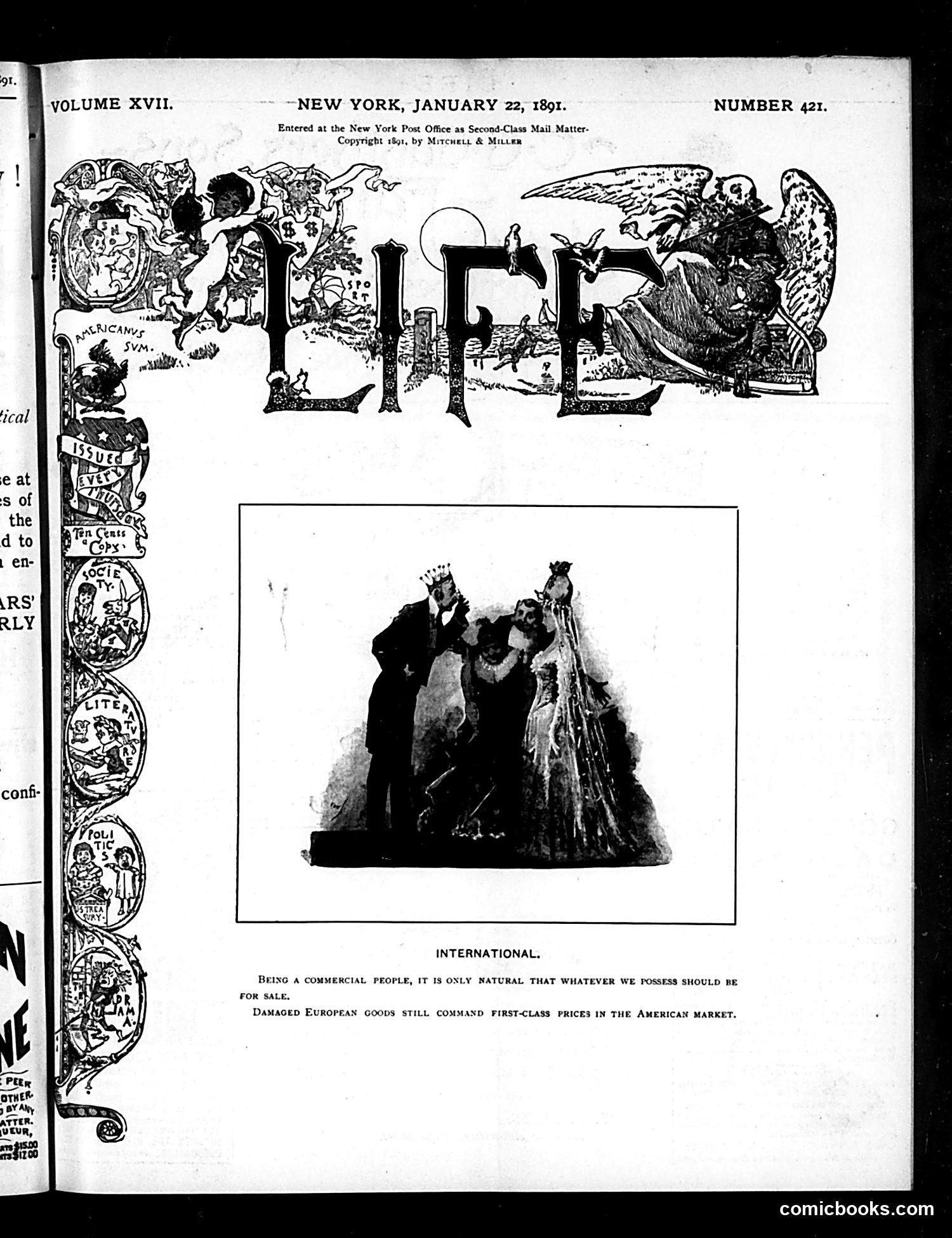 Life — January 22, 1891