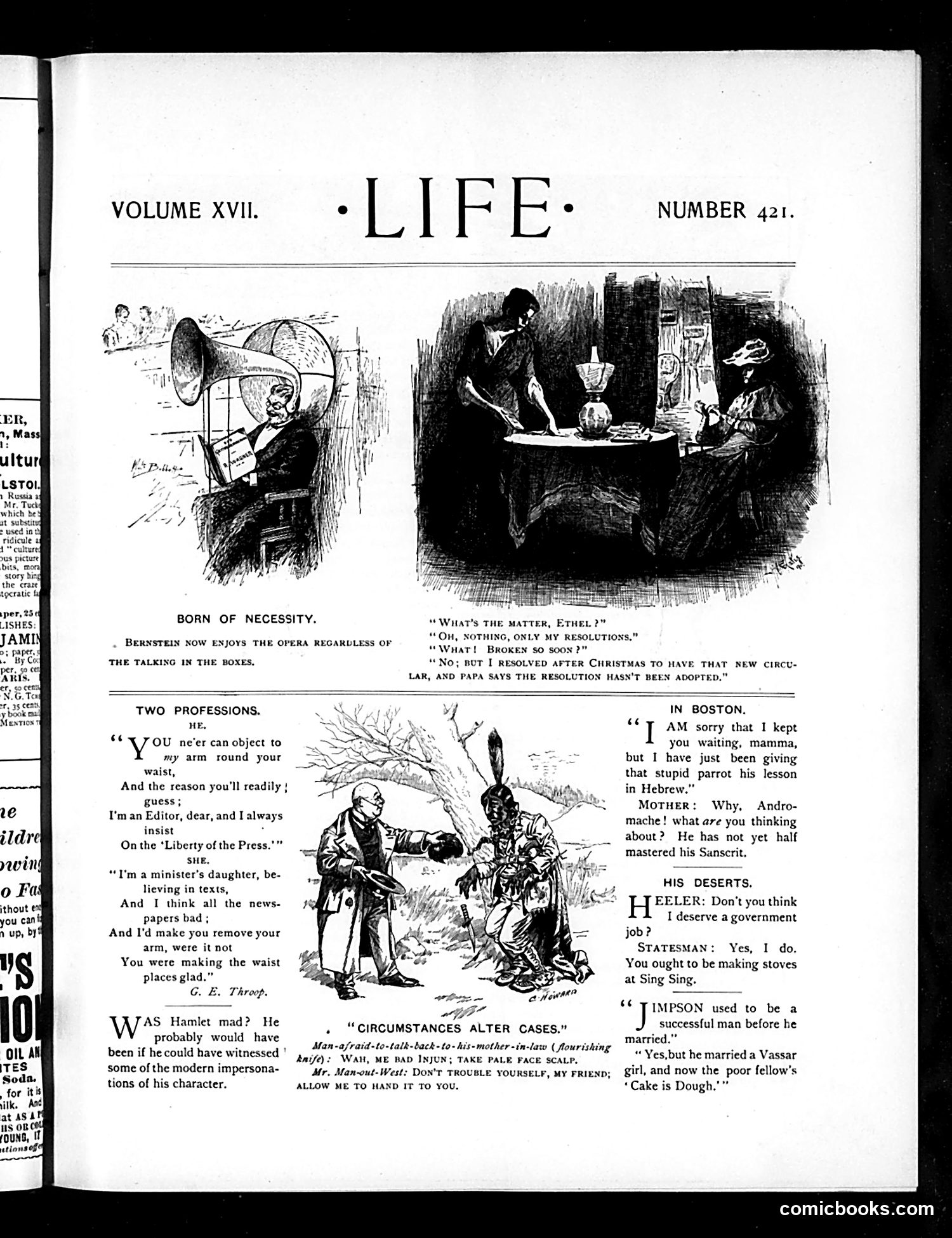 Life — January 22, 1891 — page 3 of 18