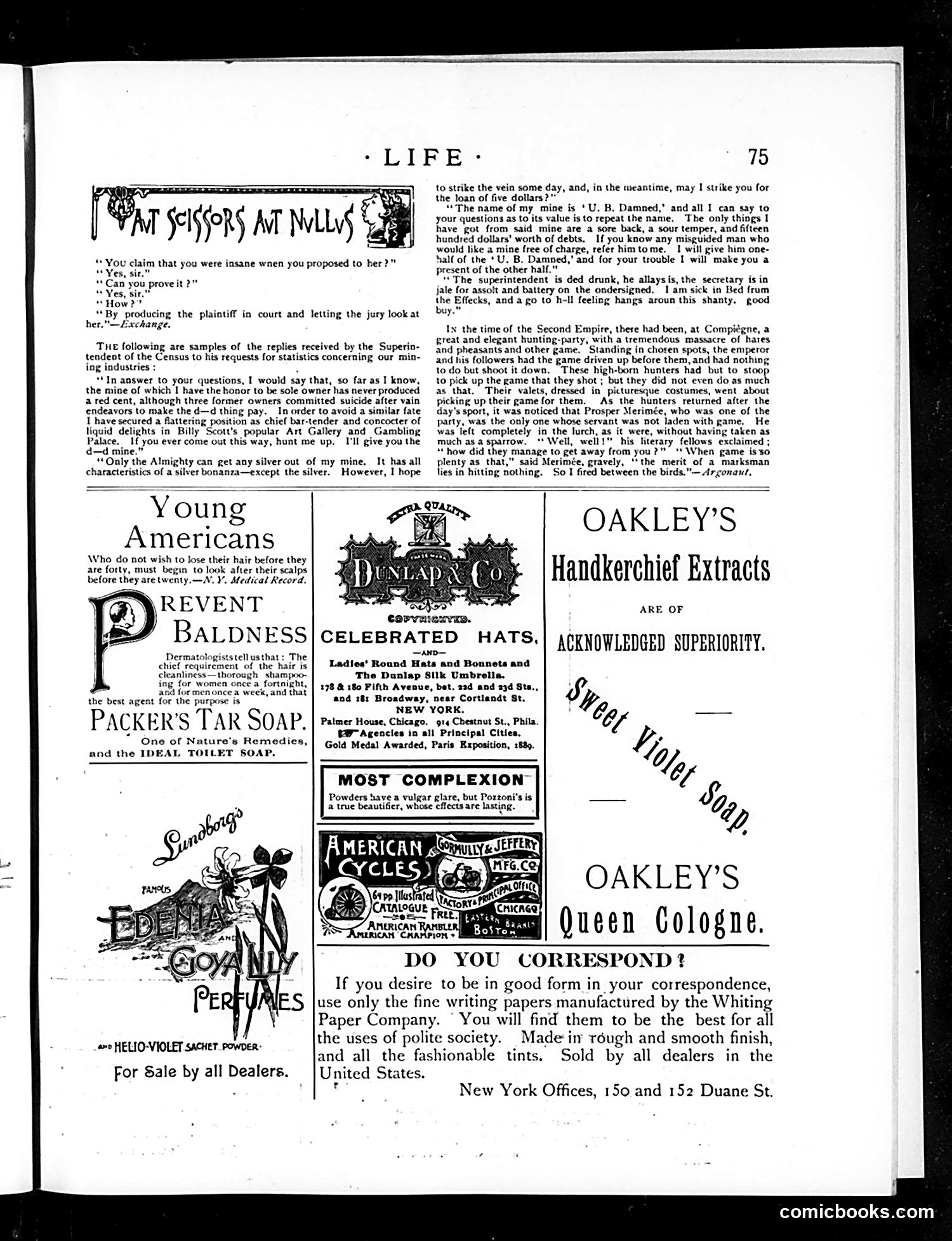 Life — January 29, 1891 — page 13 of 14