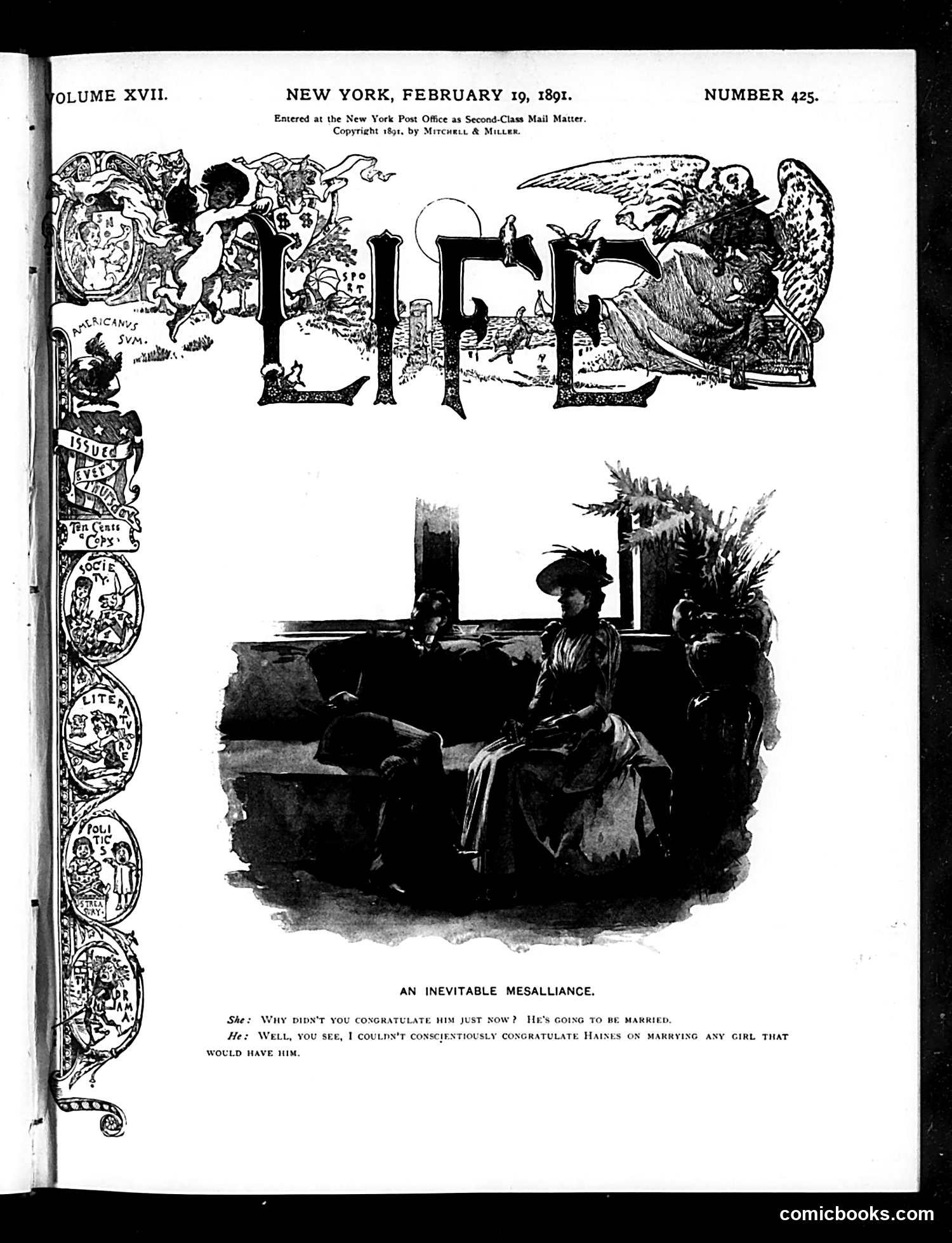 Life — February 19, 1891