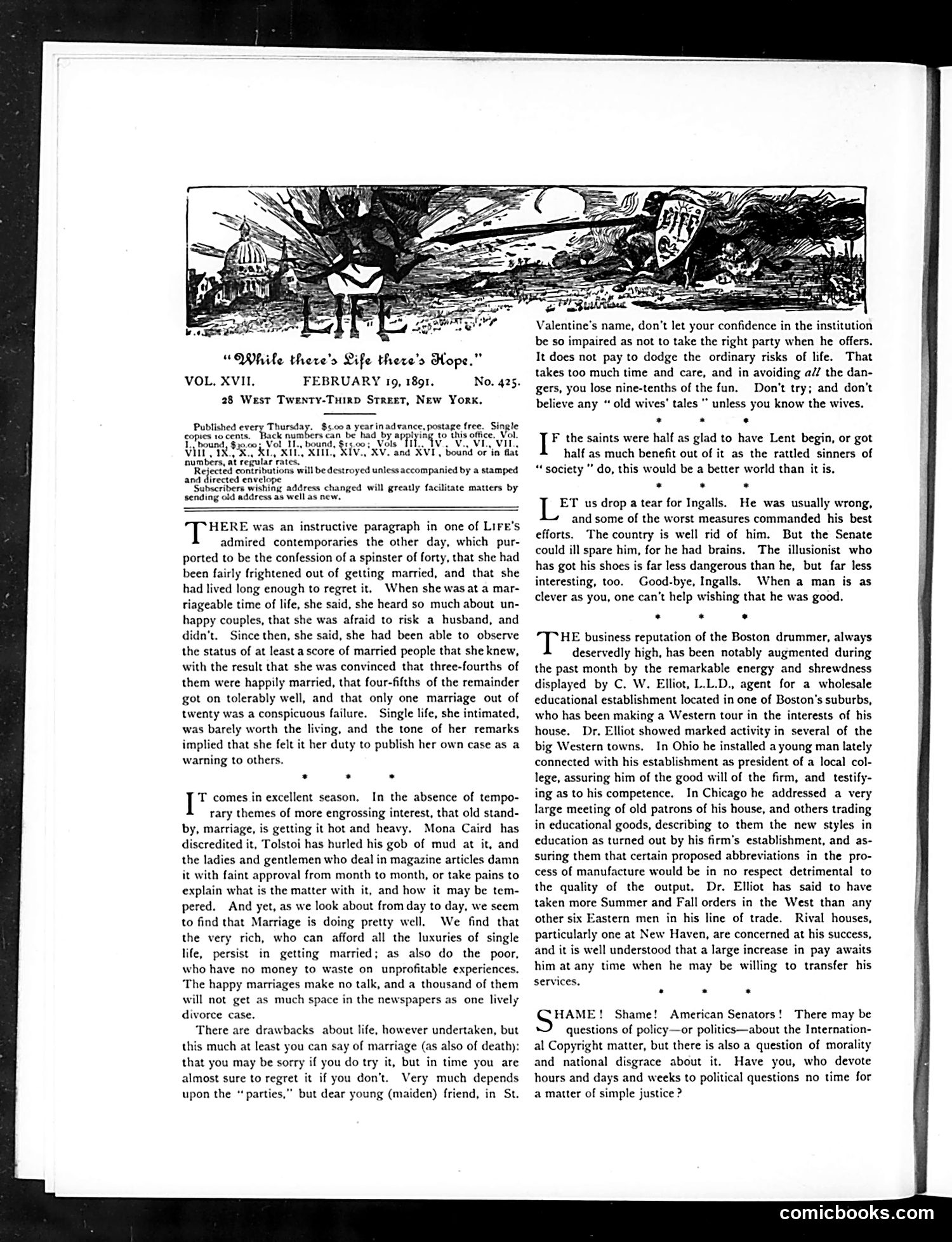 Life — February 19, 1891 — page 4 of 14