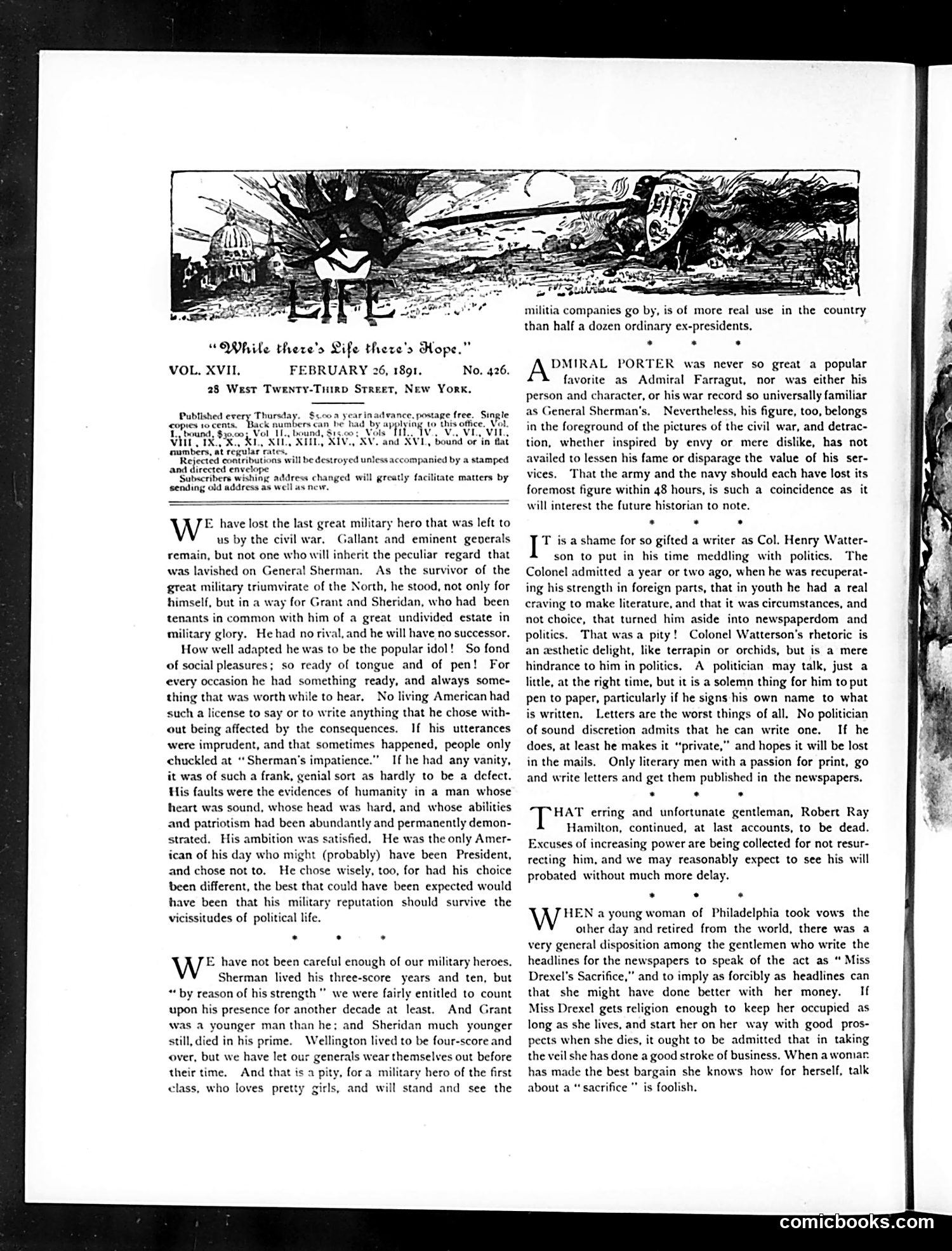 Life — February 26, 1891 — page 4 of 14