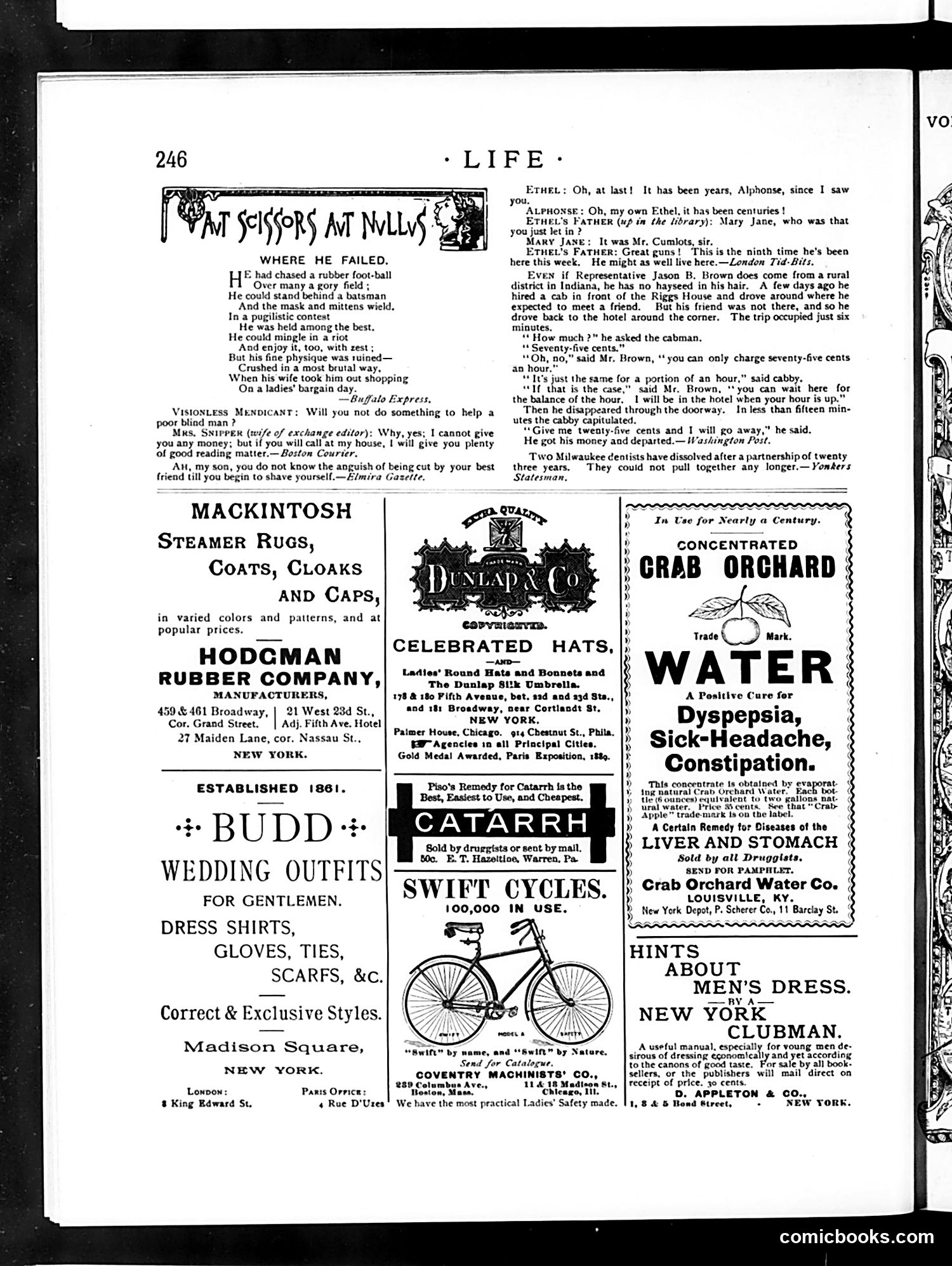 Life — April 16, 1891 — page 14 of 14
