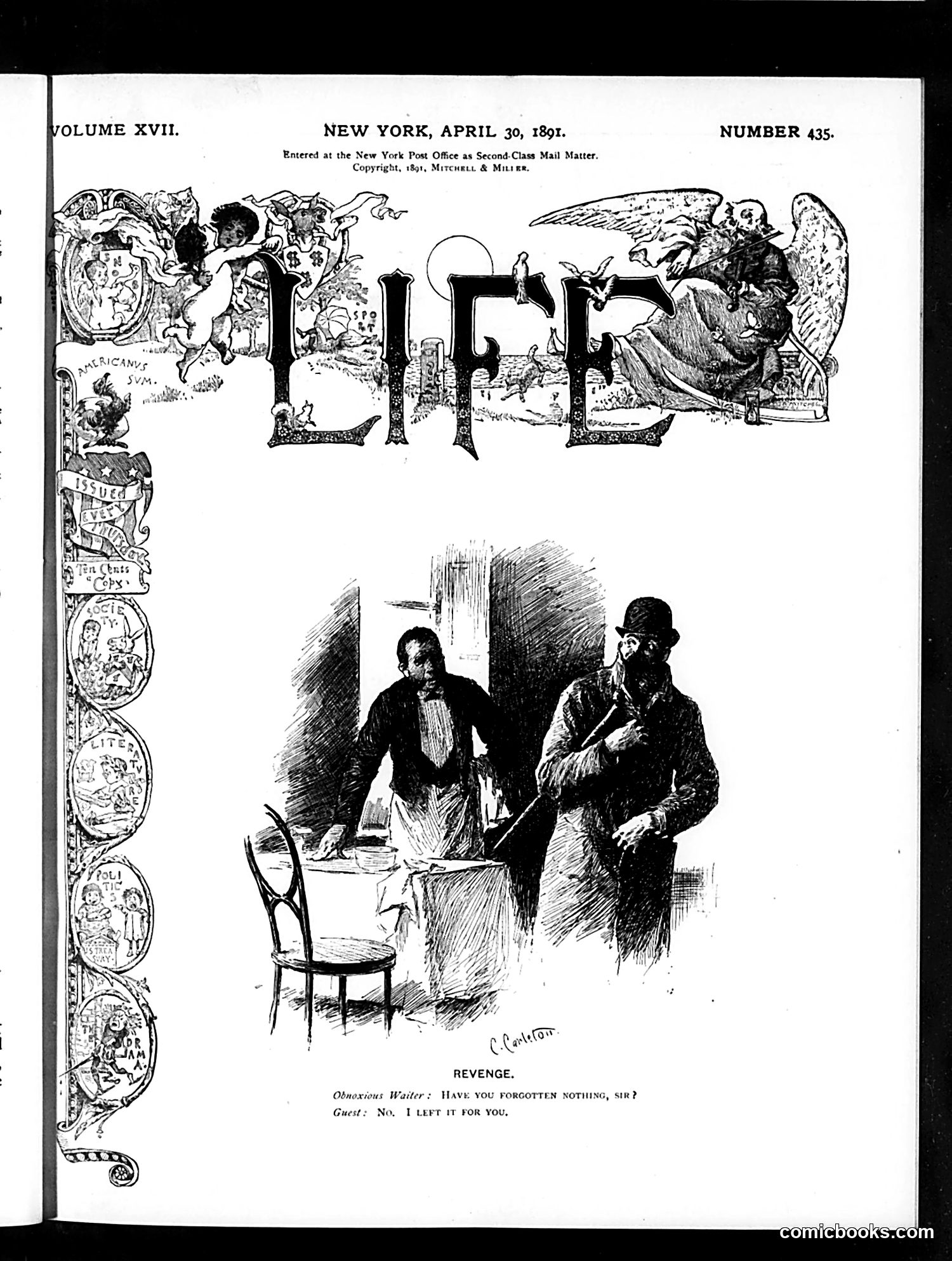 Life — April 30, 1891