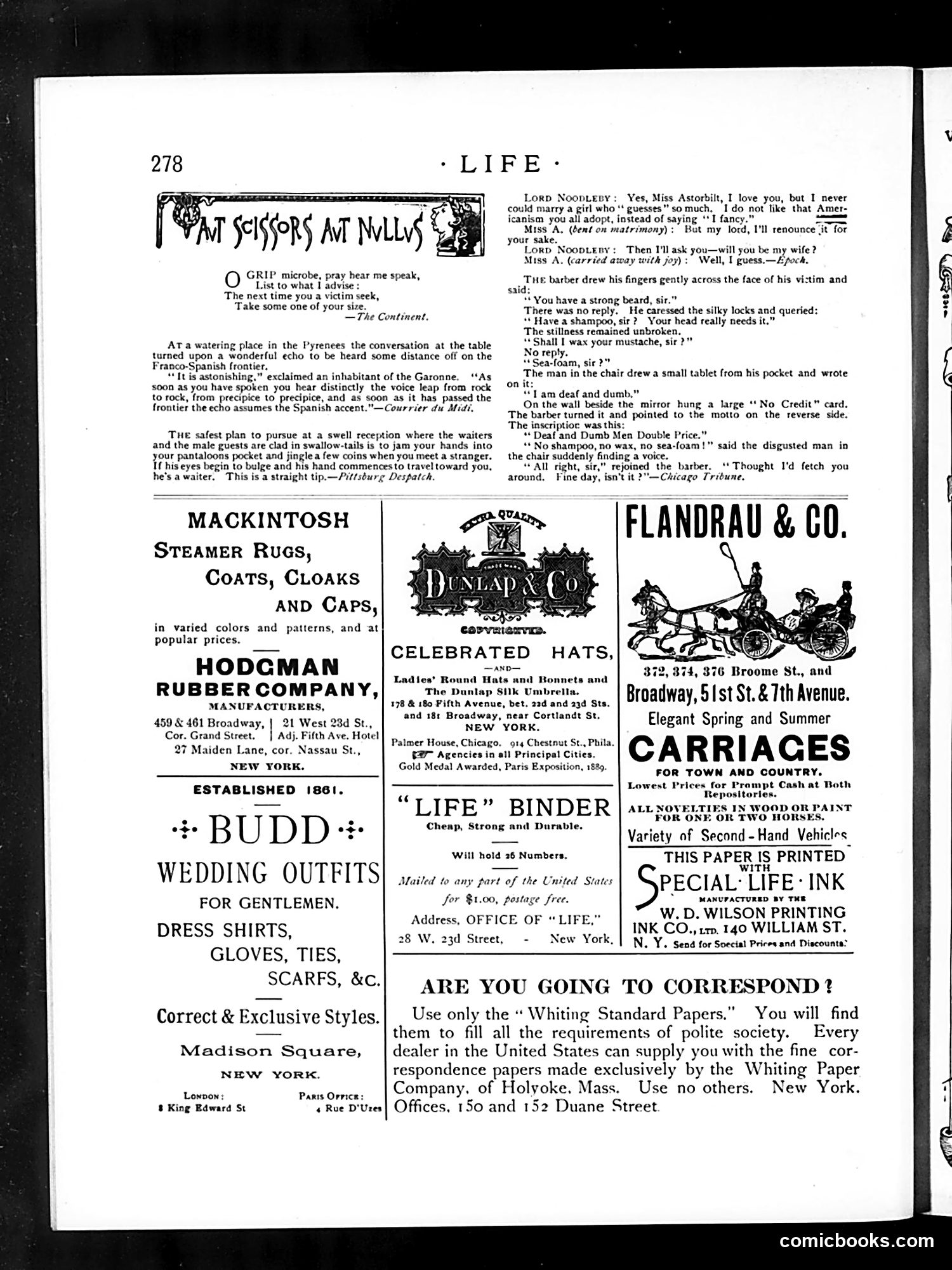 Life — April 30, 1891 — page 14 of 14