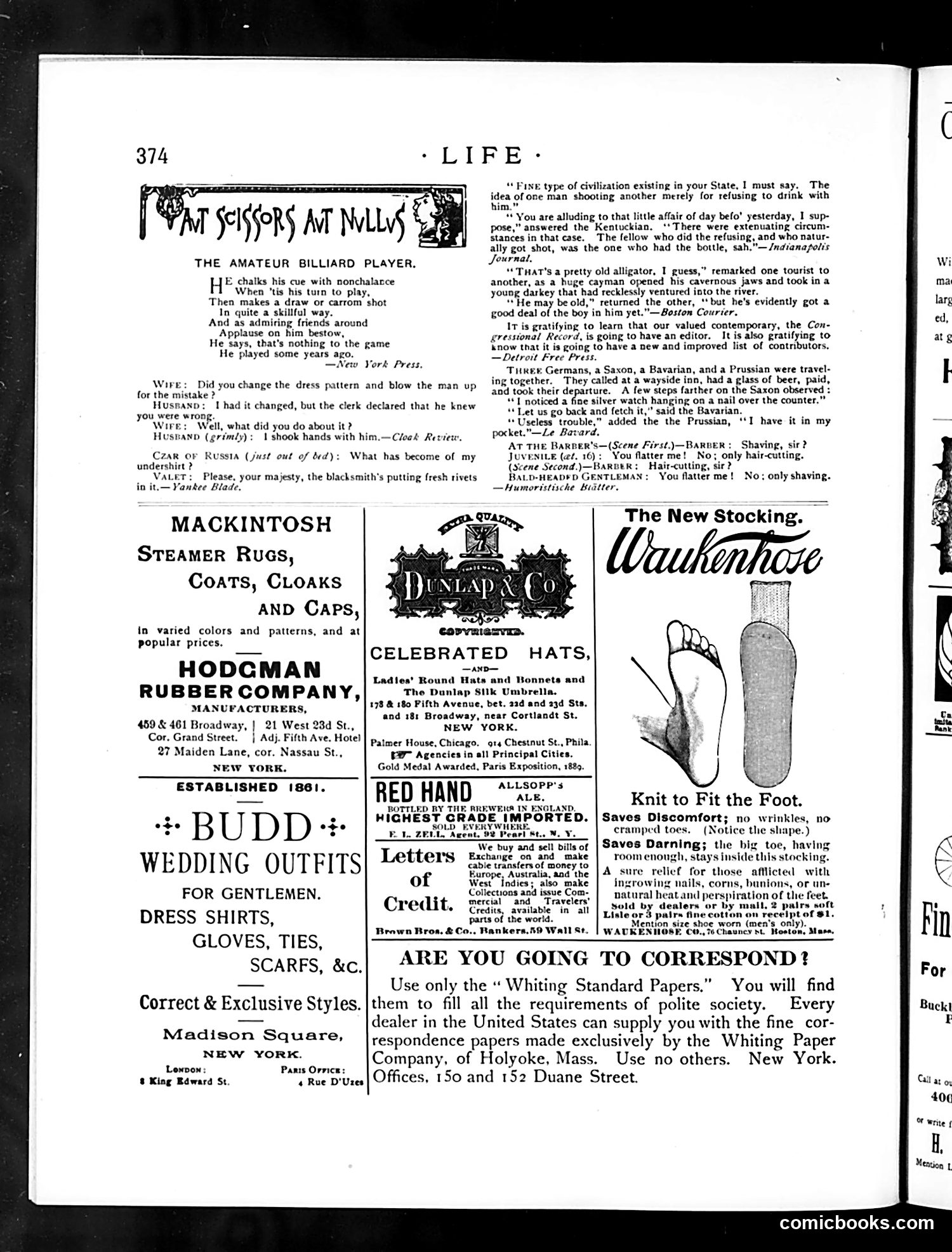 Life — June 11, 1891 — page 14 of 18