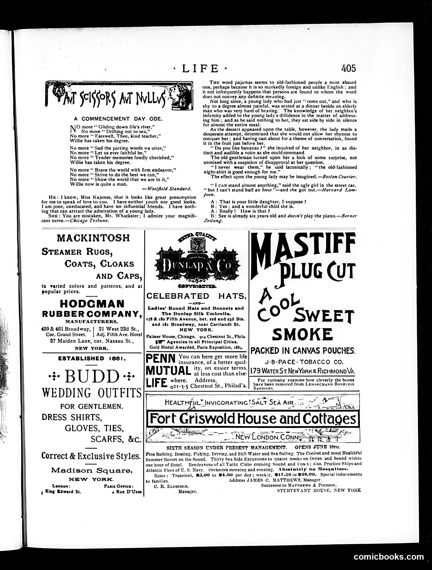 Life — June 25, 1891 — page 13 of 15