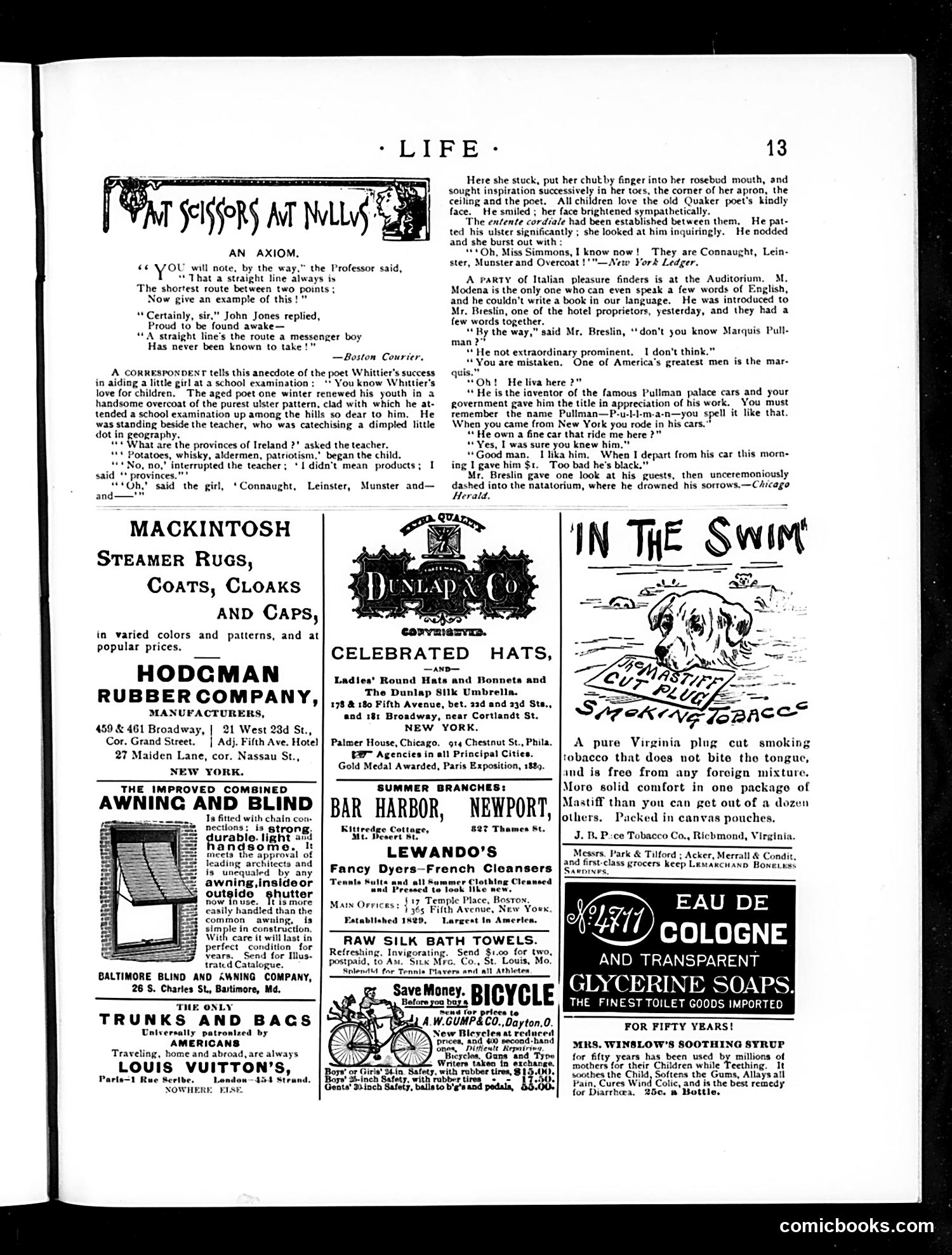 Life — July 9, 1891 — page 13 of 14