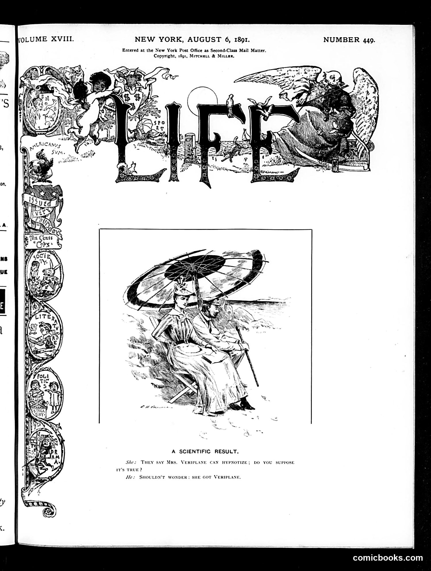 Life — August 6, 1891