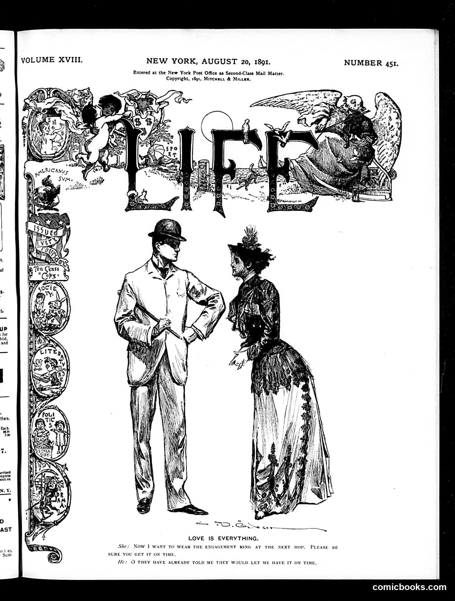 Life — August 20, 1891