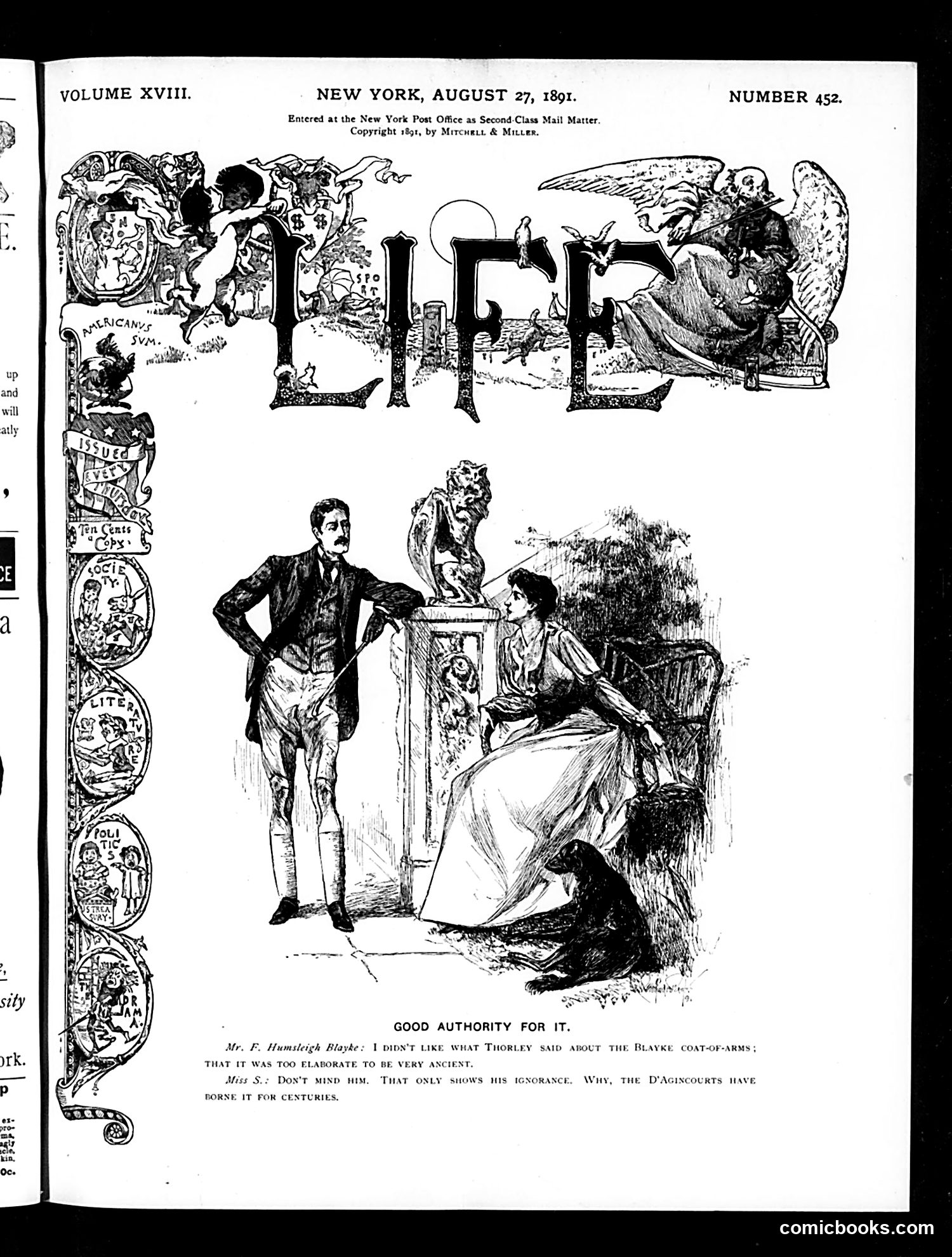 Life — August 27, 1891