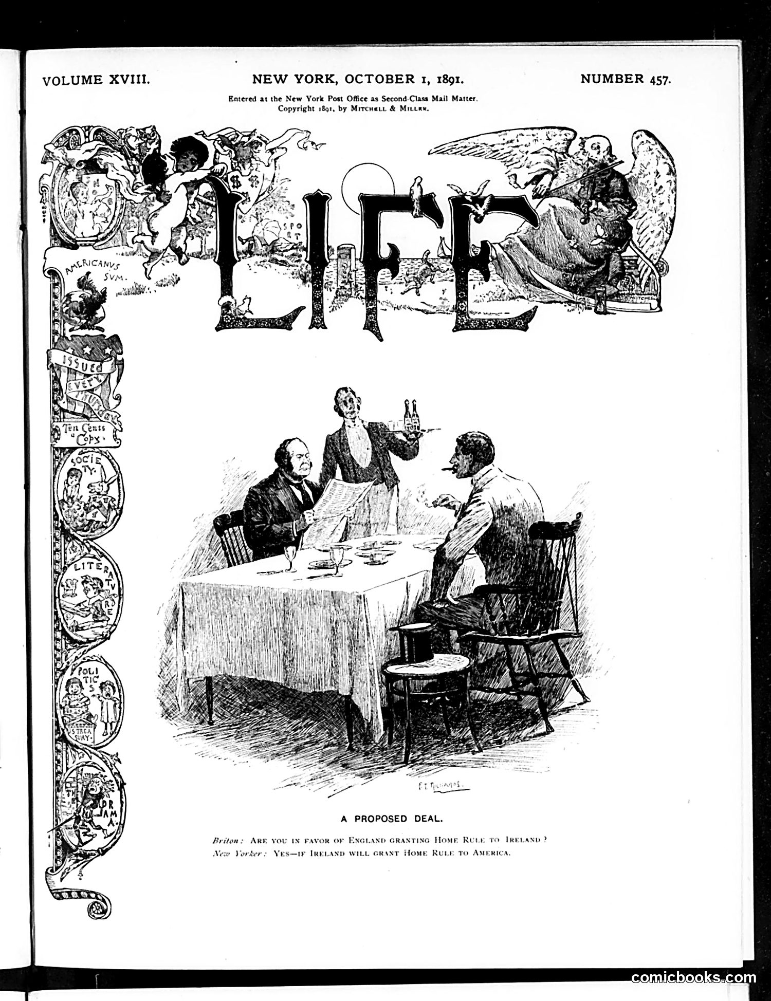 Life — October 1, 1891