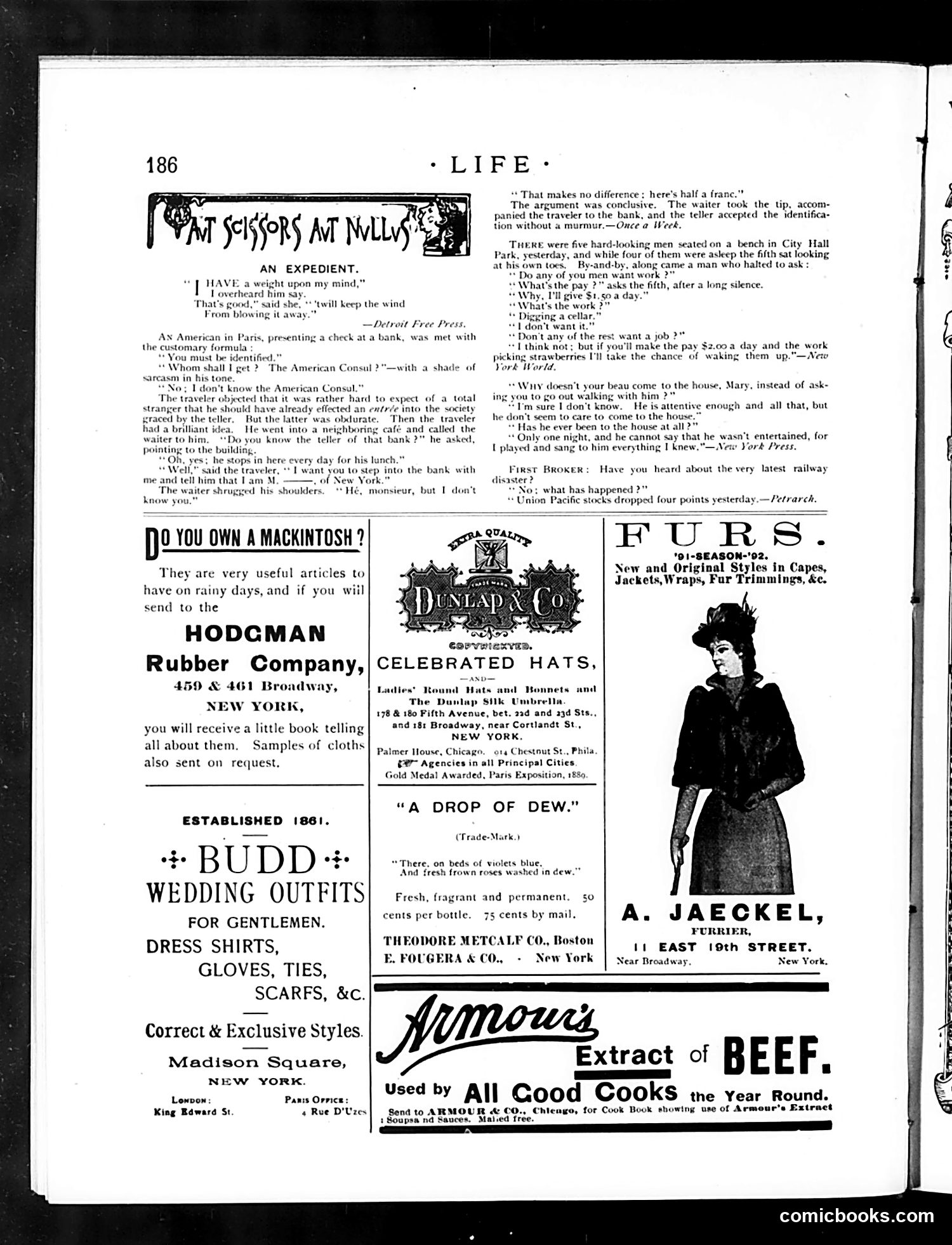 Life — October 1, 1891 — page 14 of 14